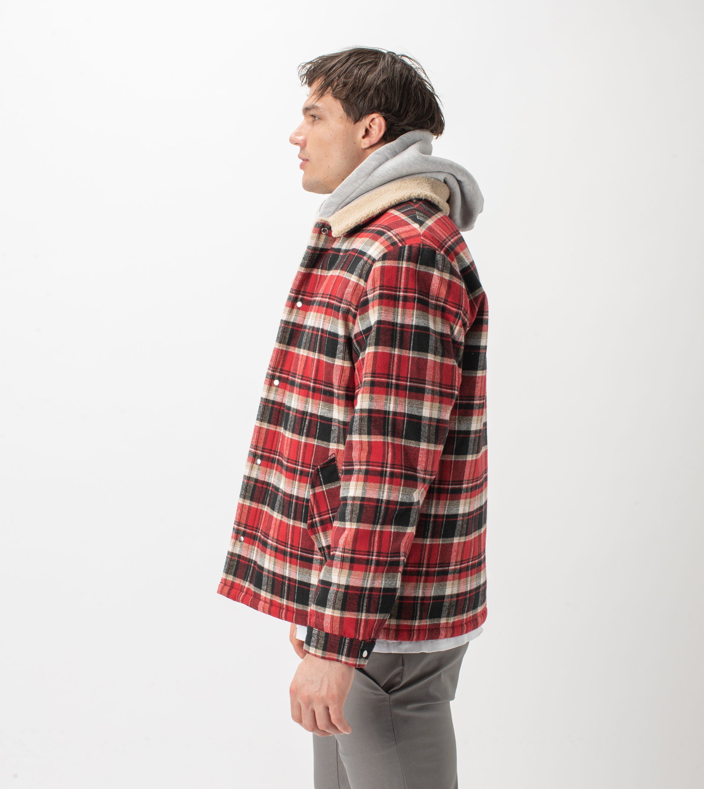 Sherpa Work Jacket Black/Apple