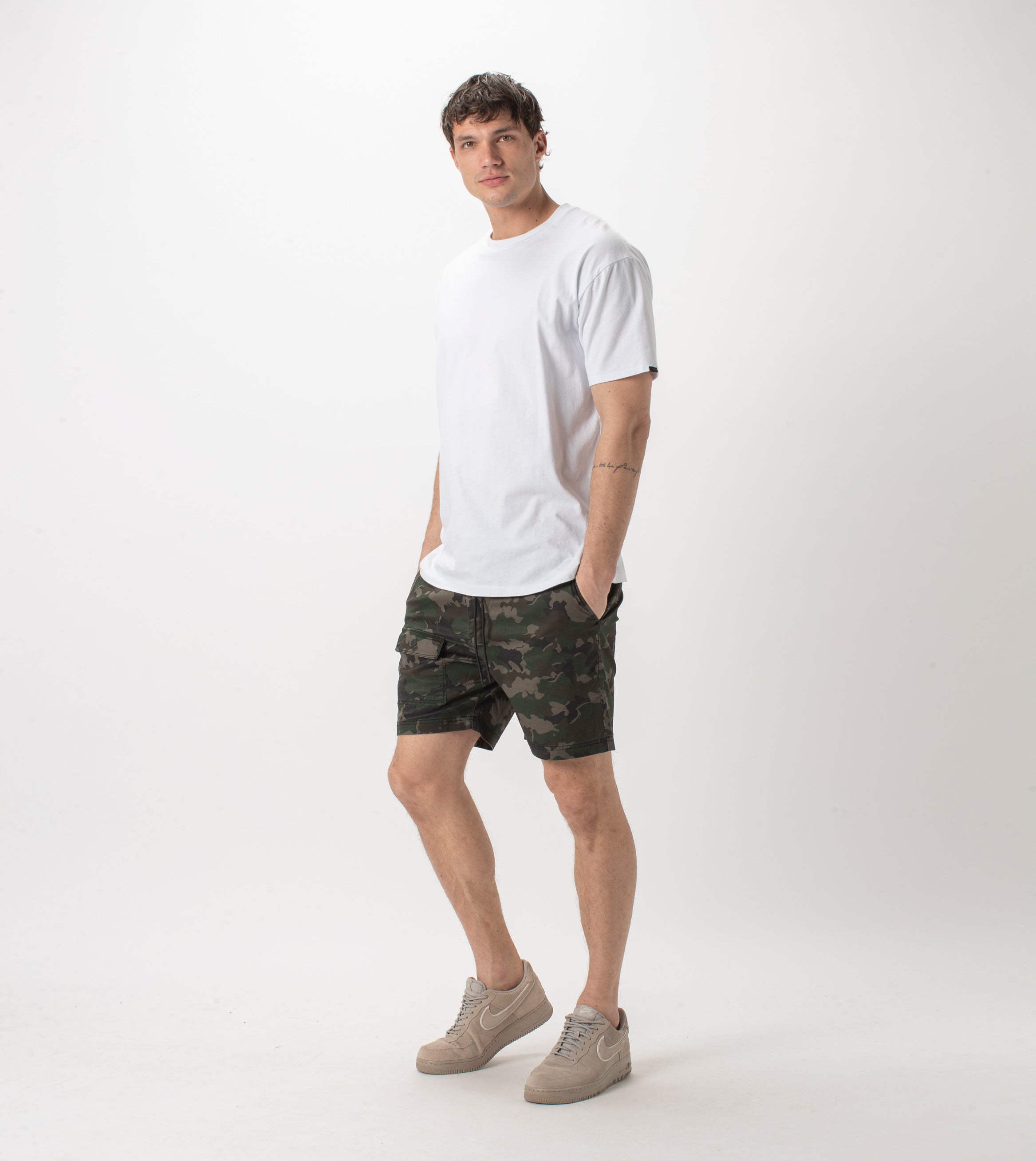 Snapshot Cargo Short Dk Camo