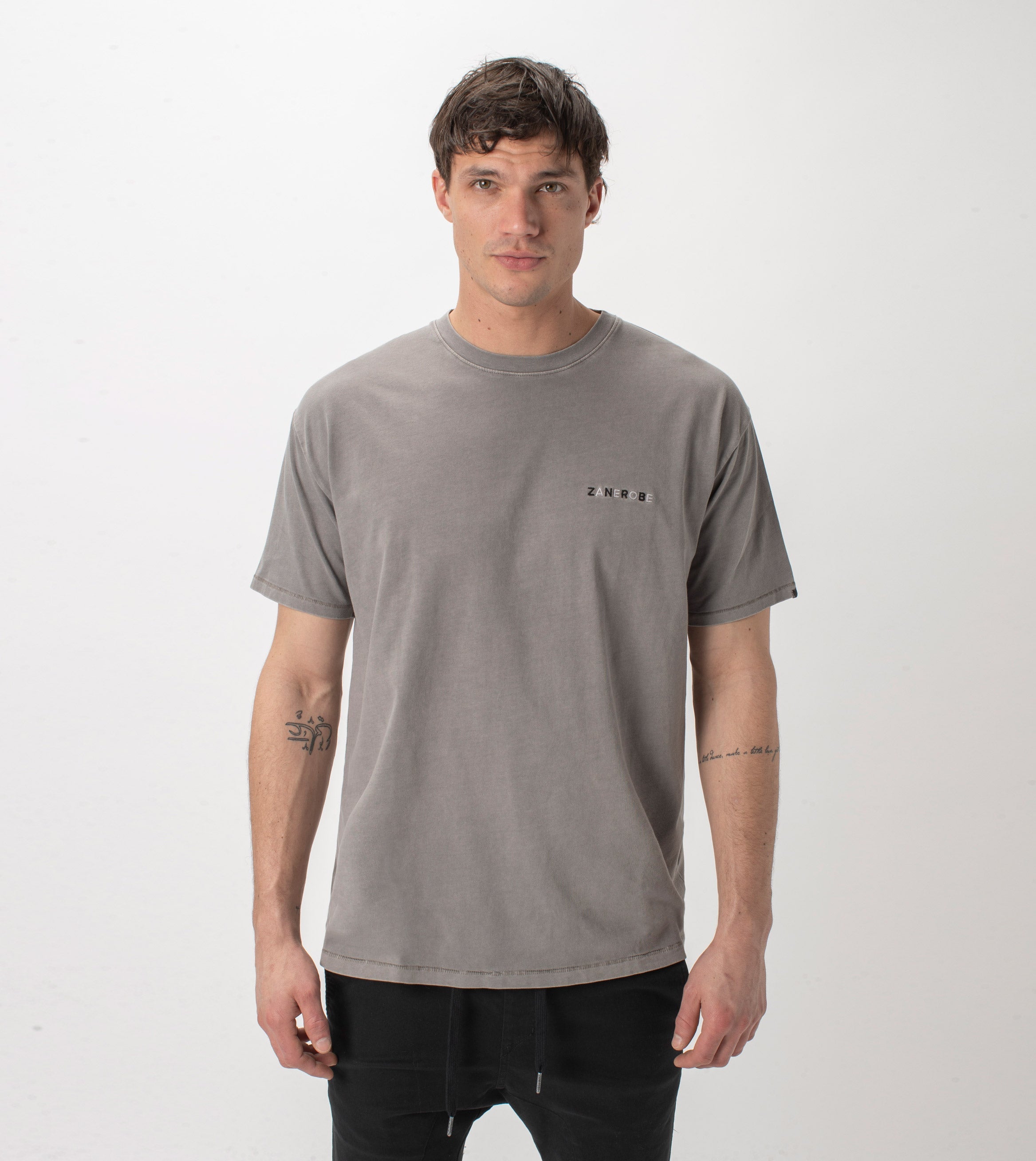Shadow Box Tee GD Ash