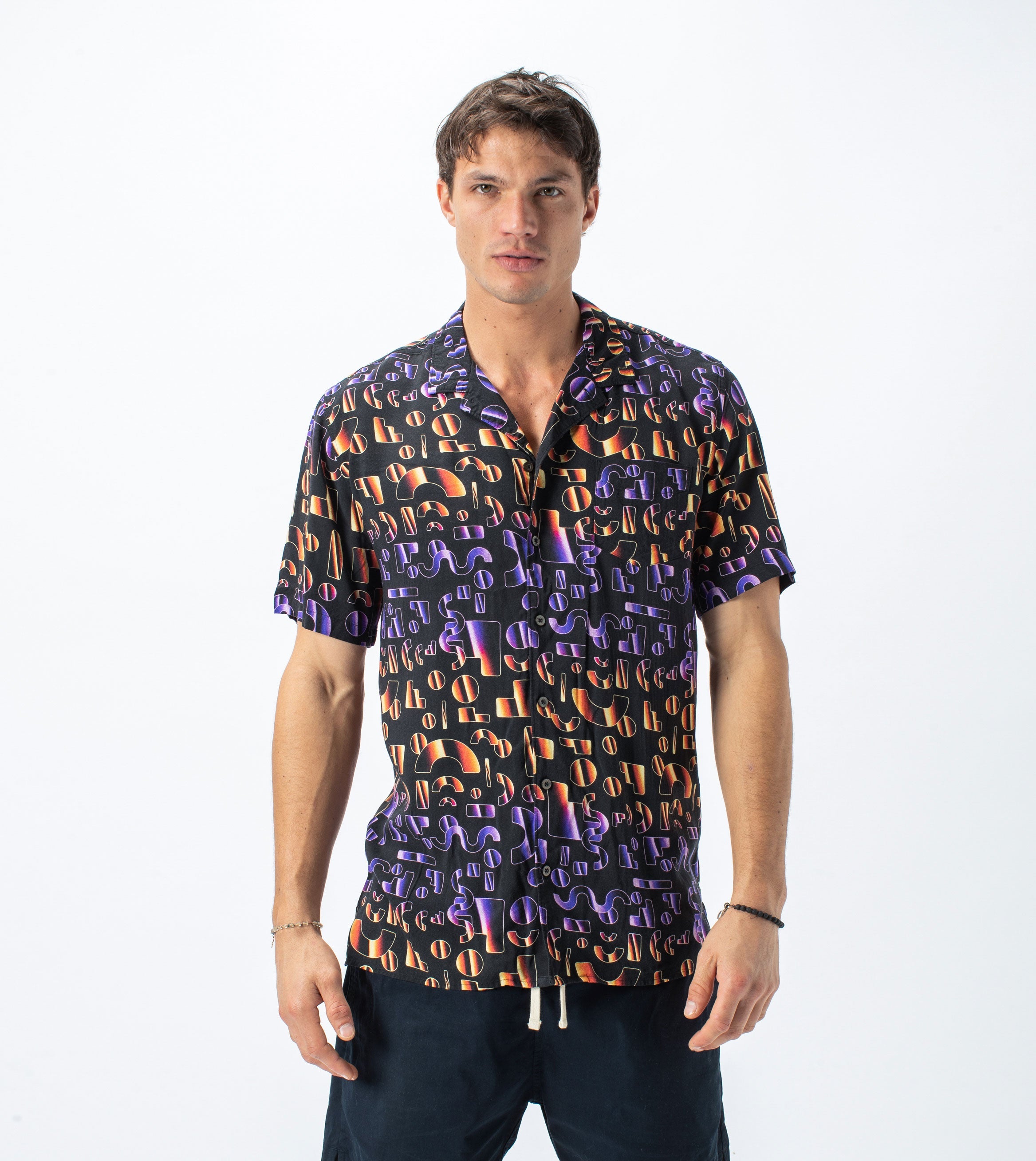 Shape SS Shirt Black/Clay - Sale