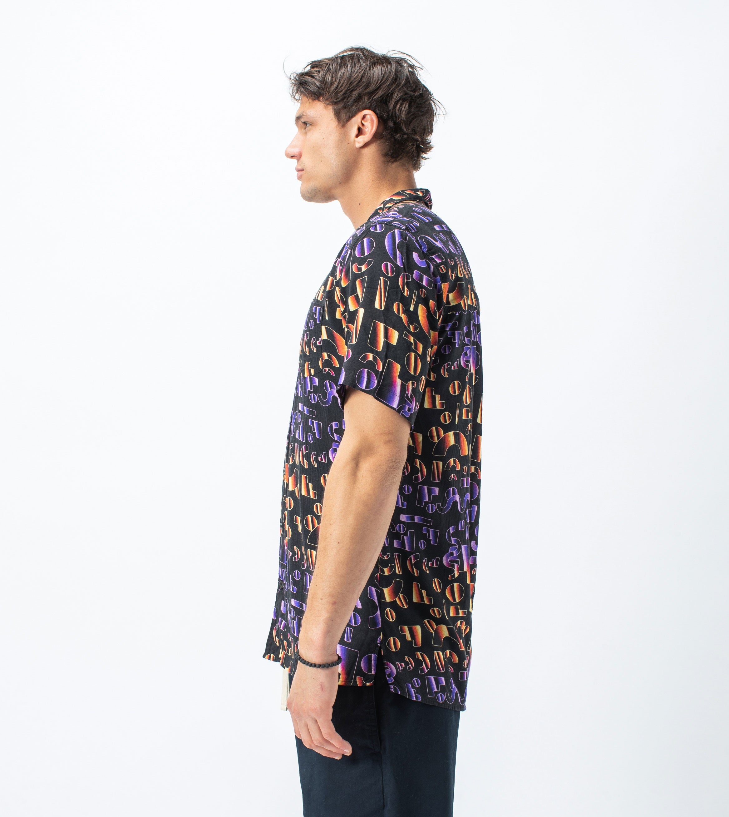 Shape SS Shirt Black/Clay - Sale