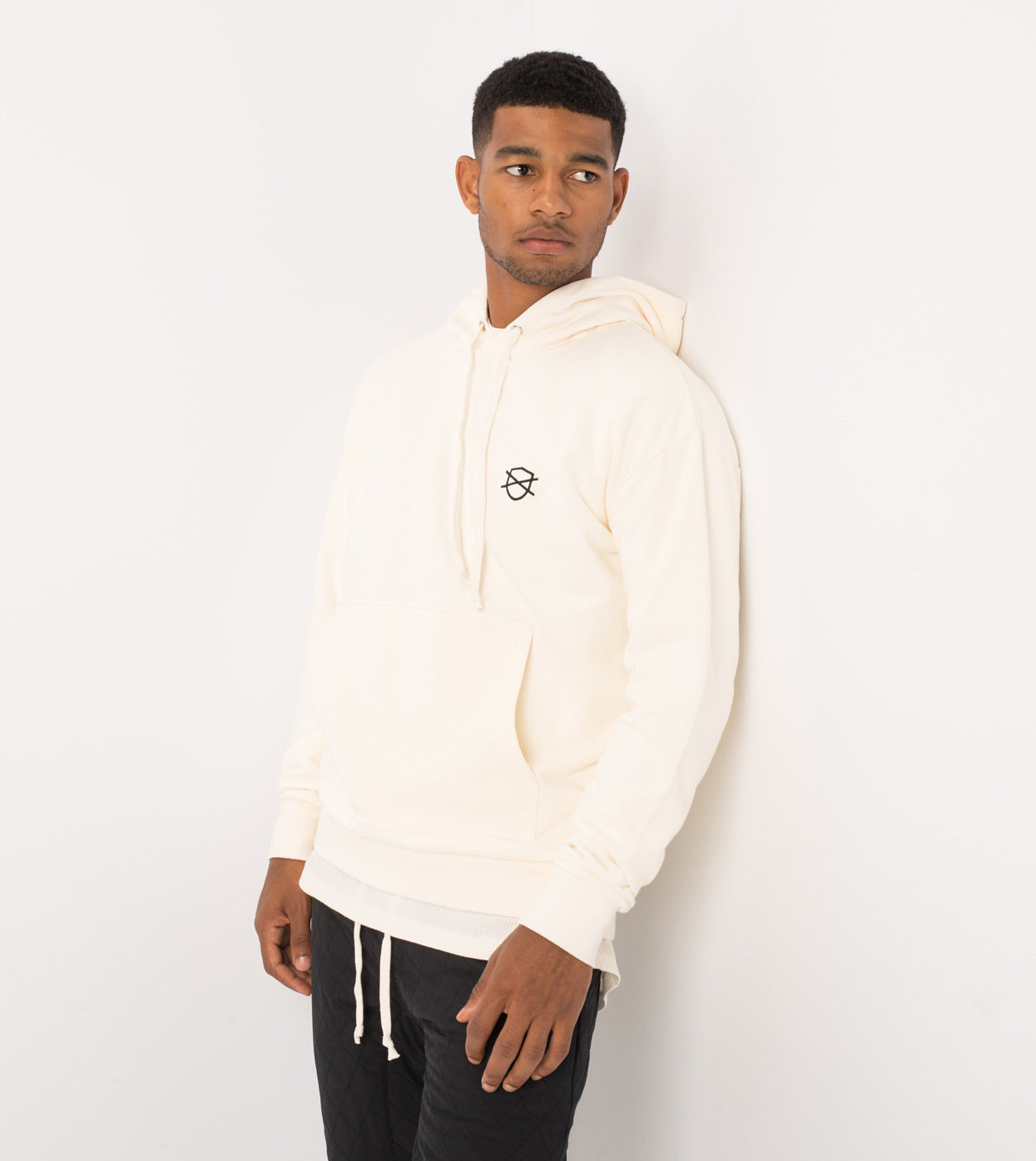 Shield Rugger Hood Sweat Bone - Sale