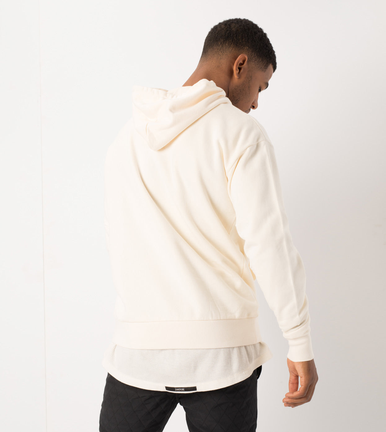Shield Rugger Hood Sweat Bone - Sale