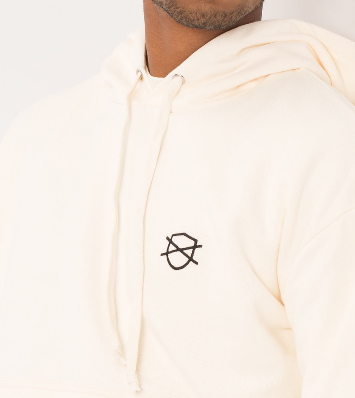 Shield Rugger Hood Sweat Bone - Sale