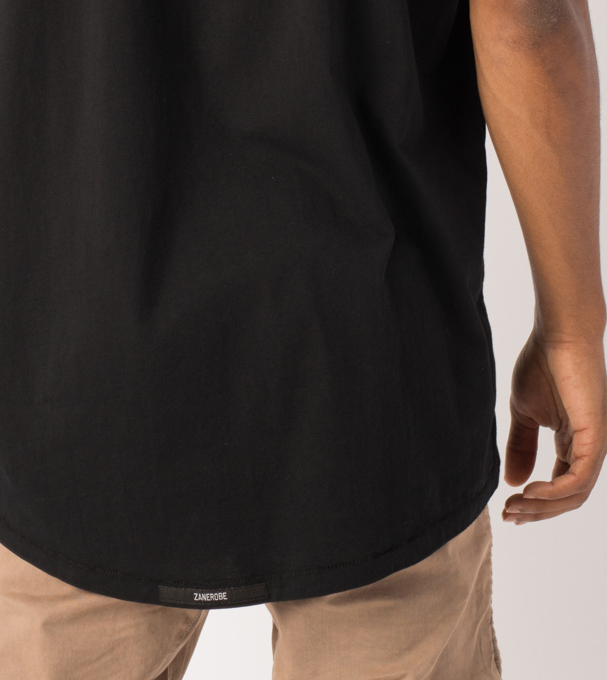 Shield Rugger Tee Black