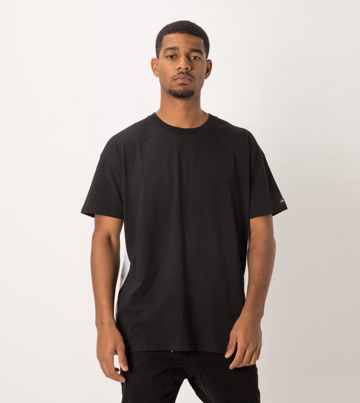 Sideline Rugger Tee Black