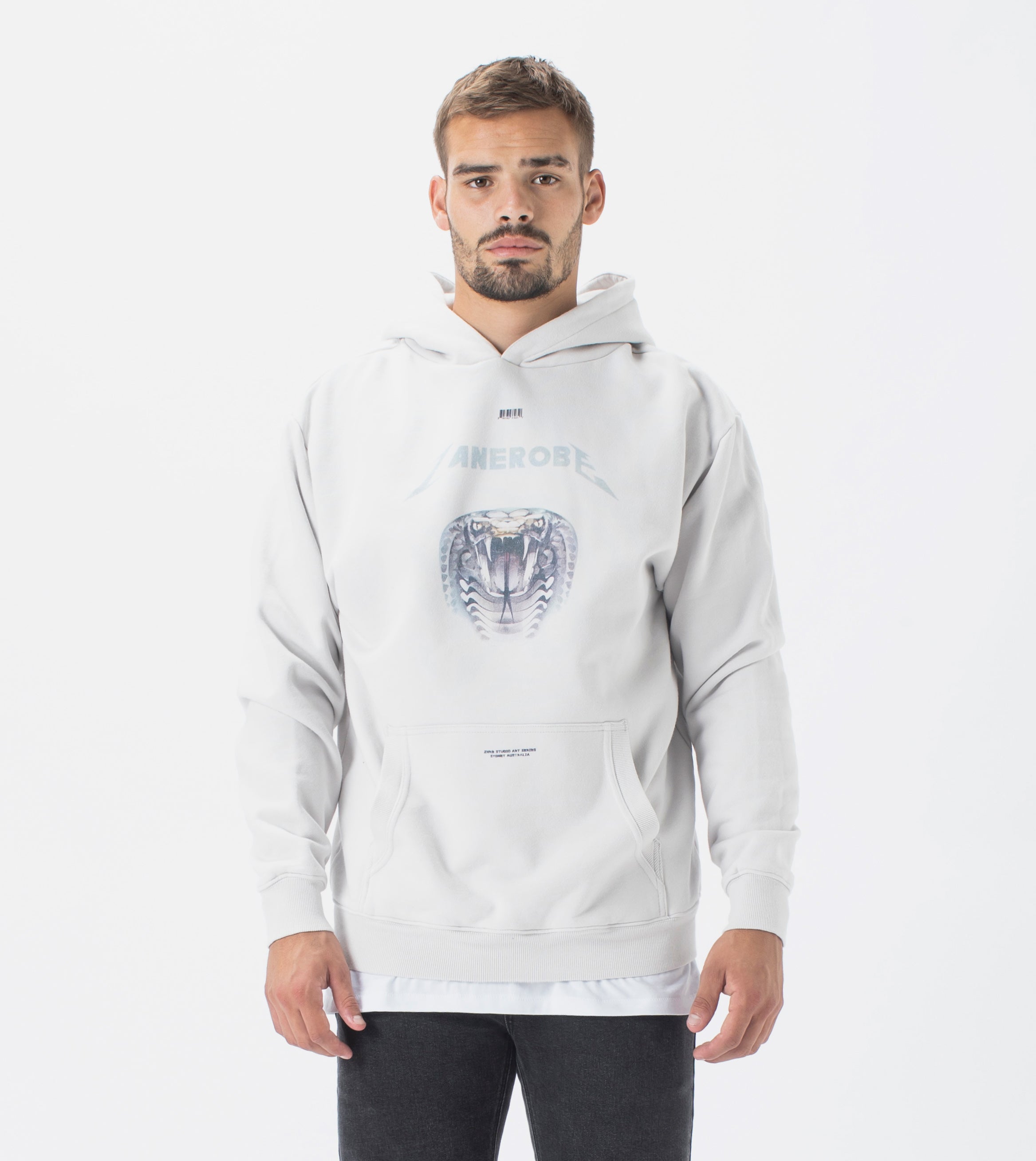 Snake Lowgo Hood Sweat Frost