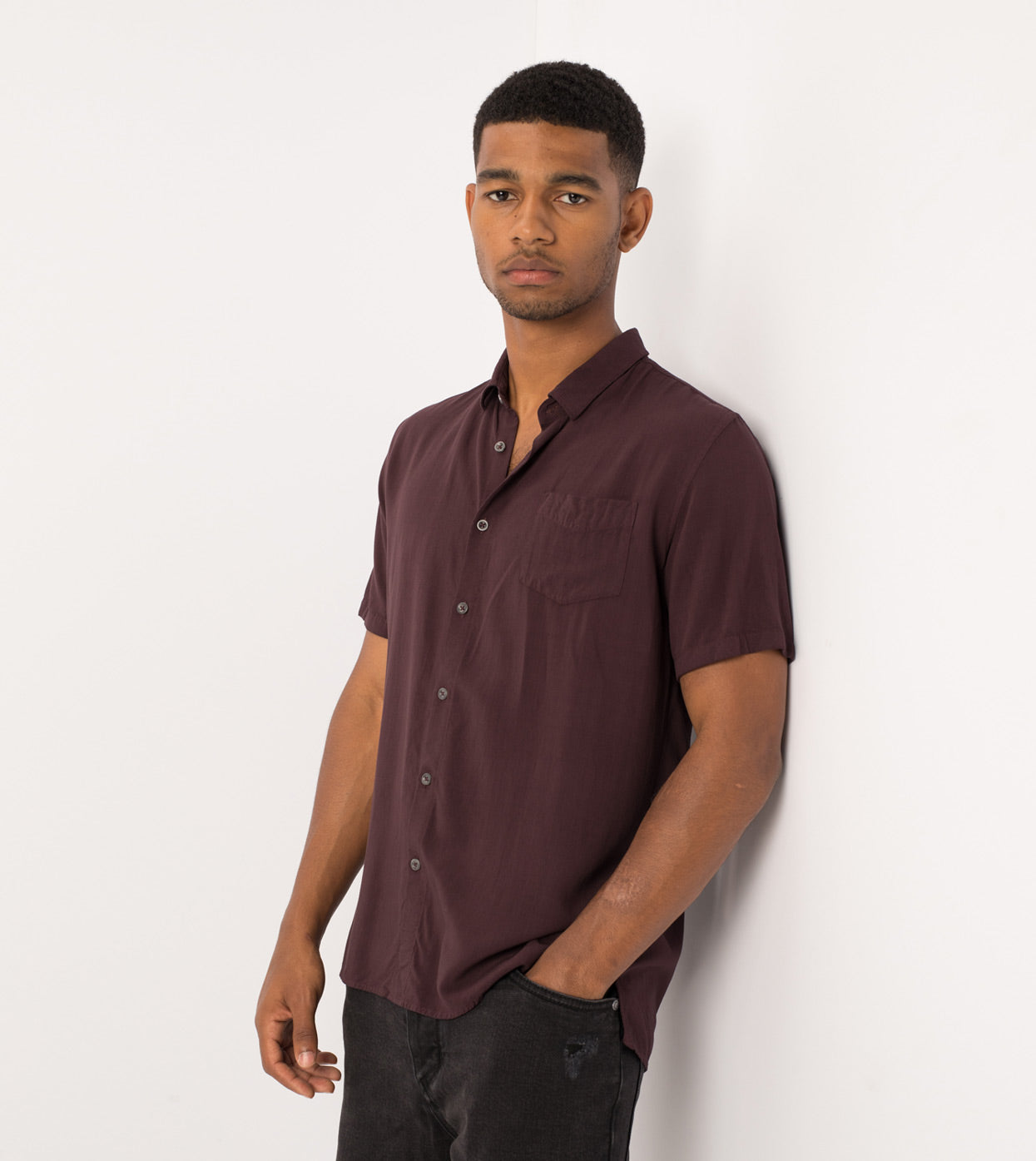 Solid SS Shirt Port - Sale