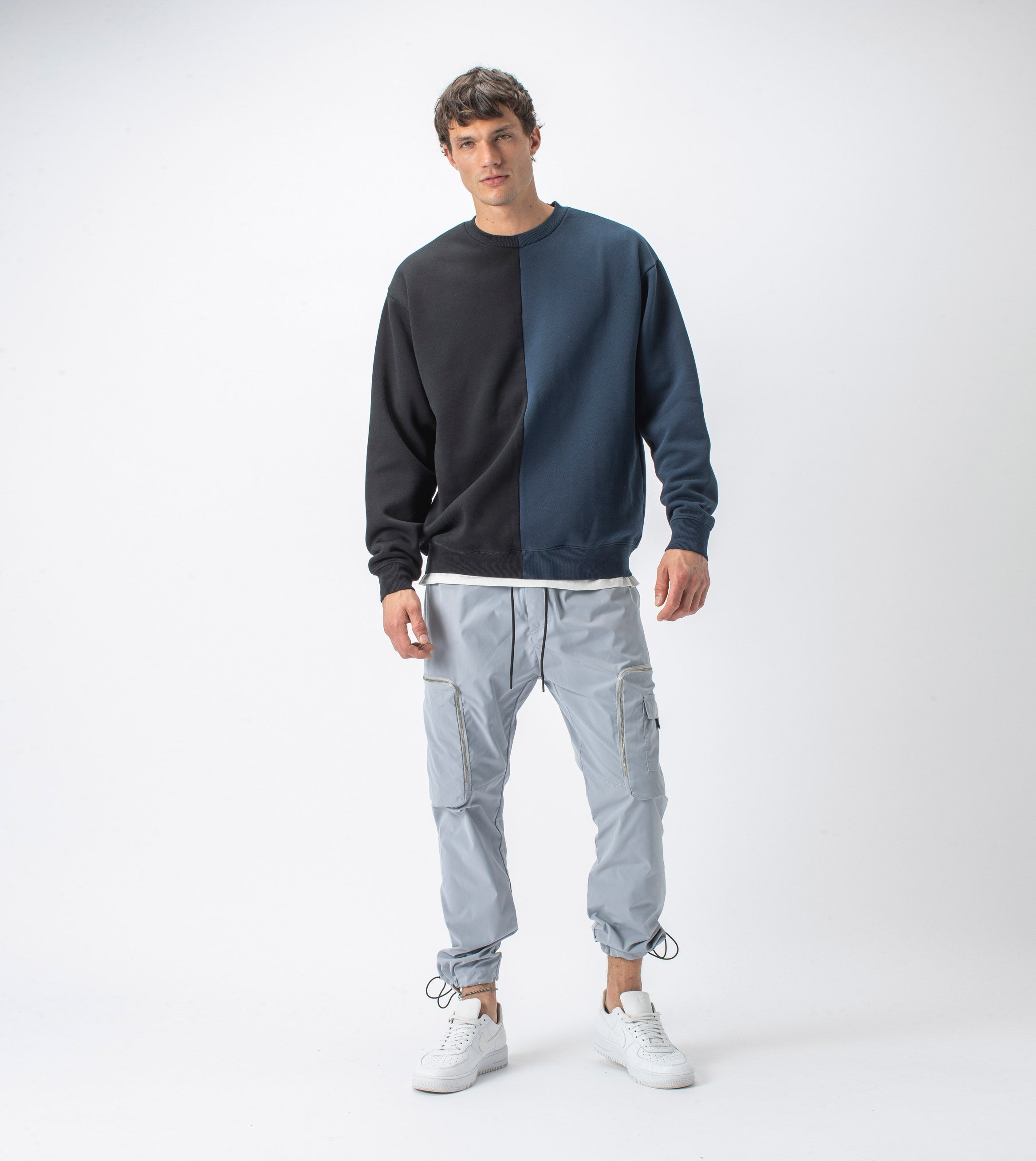 Splice Crew Sweat Smokey Black/Ink