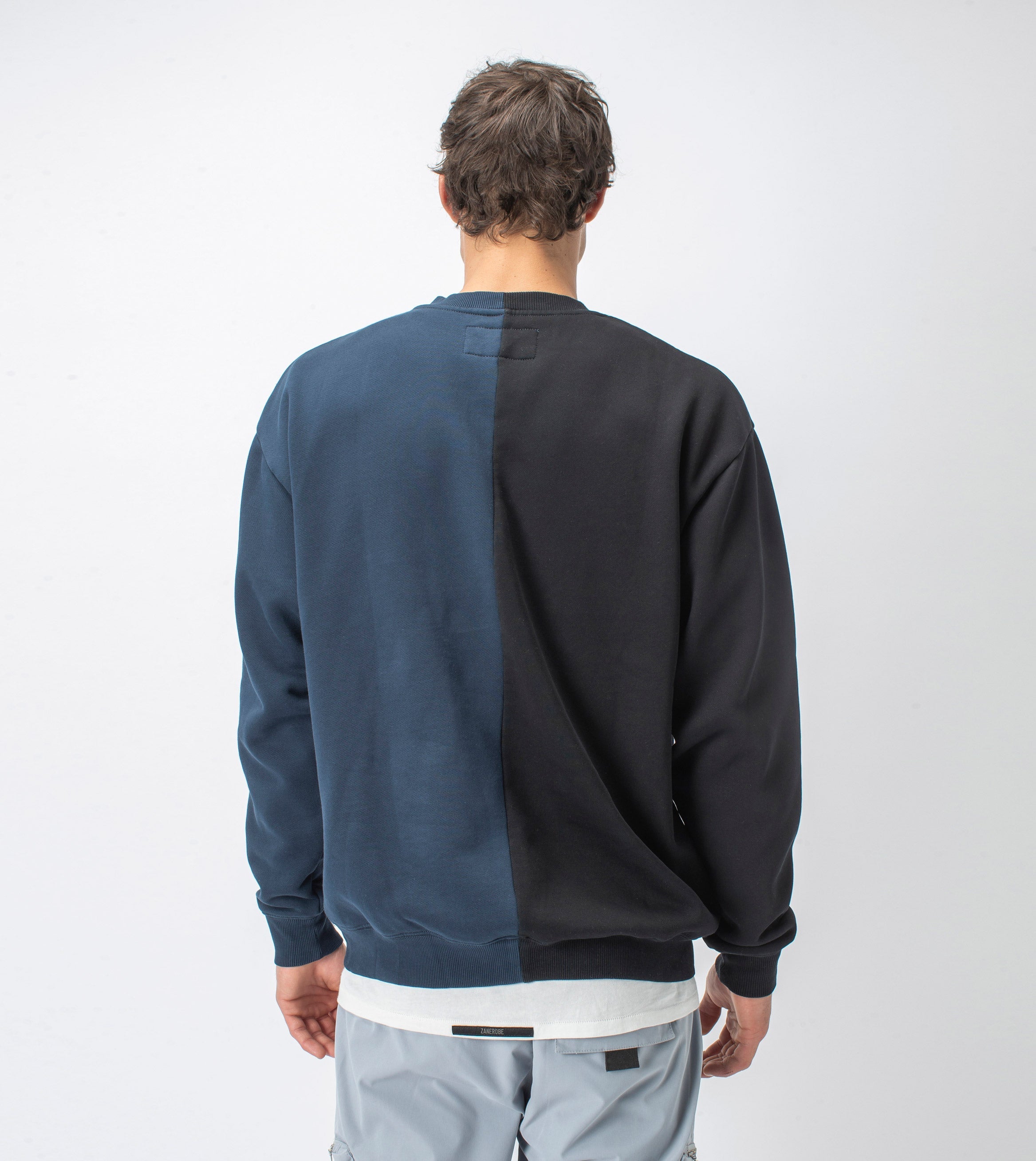 Splice Crew Sweat Smokey Black/Ink