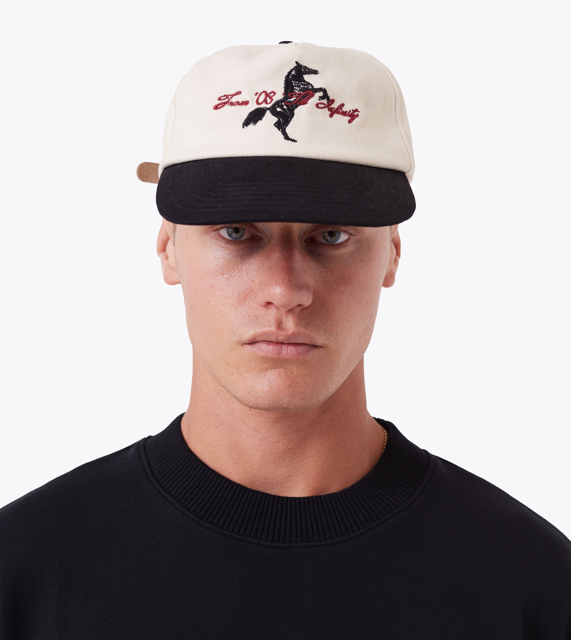 Steed Cap Vintage White/Black