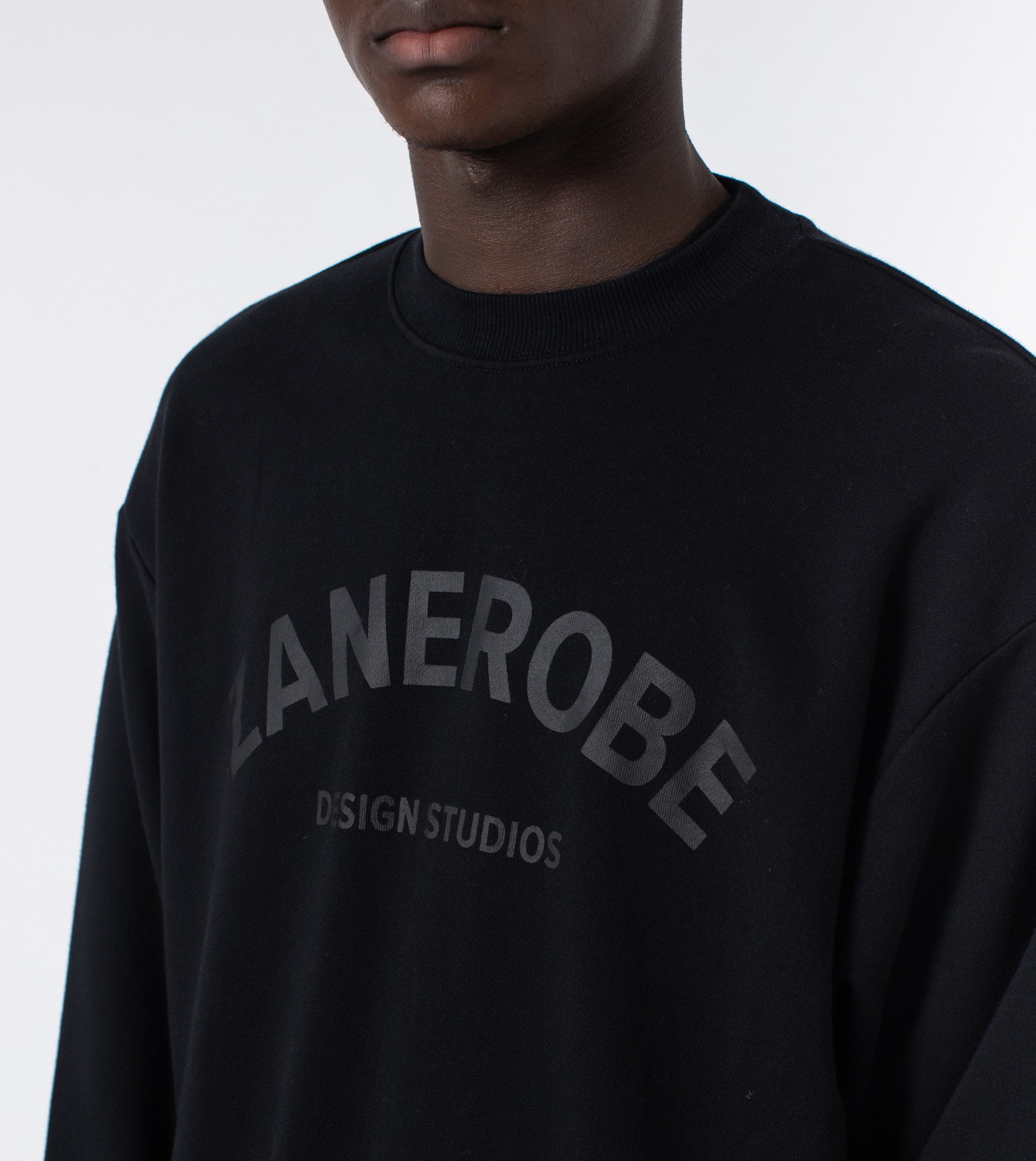 Studios Orgo Crew Sweat Black