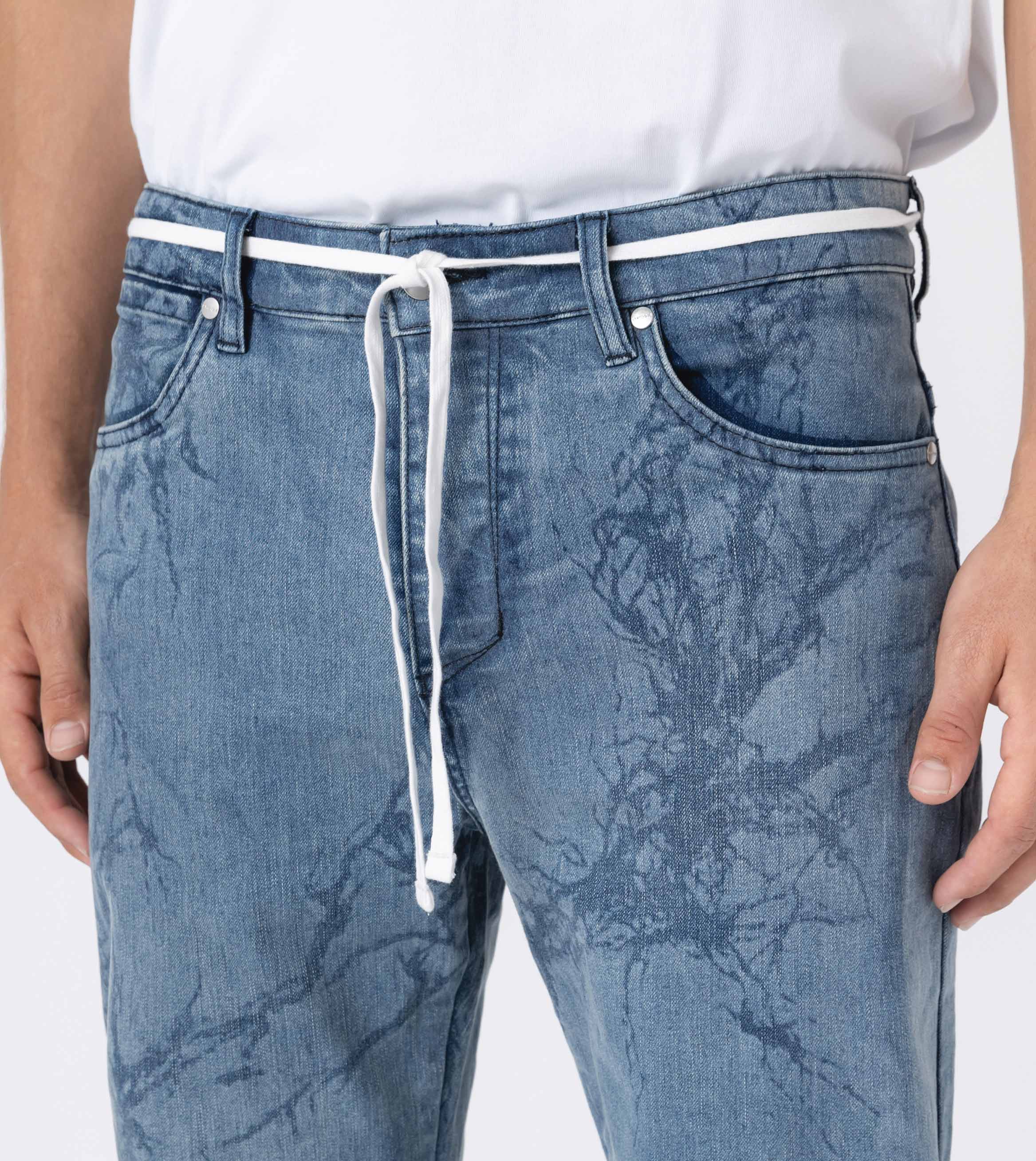 Su Blow Denim Blue Marble