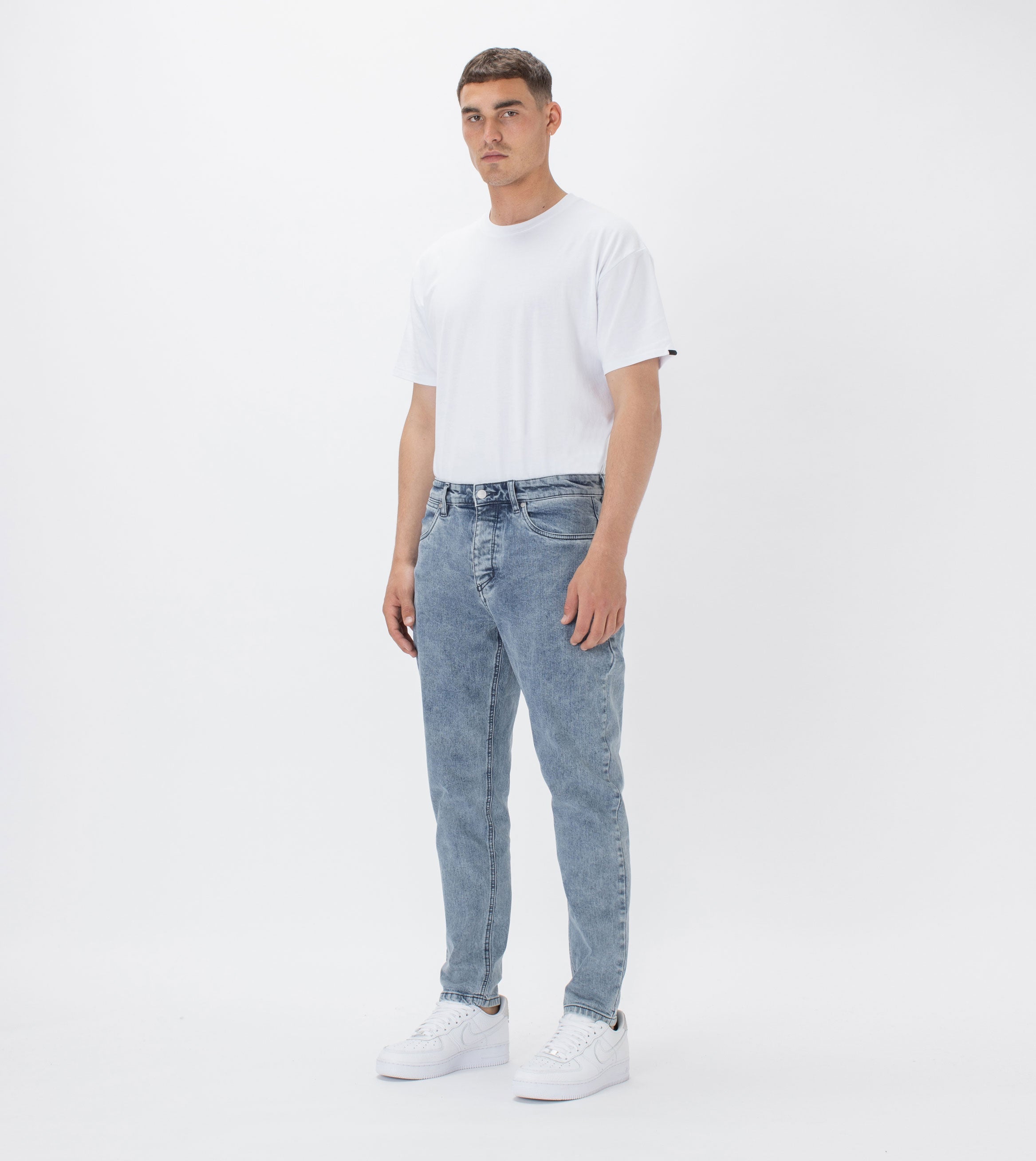 Su Blow Denim Mid Blonde