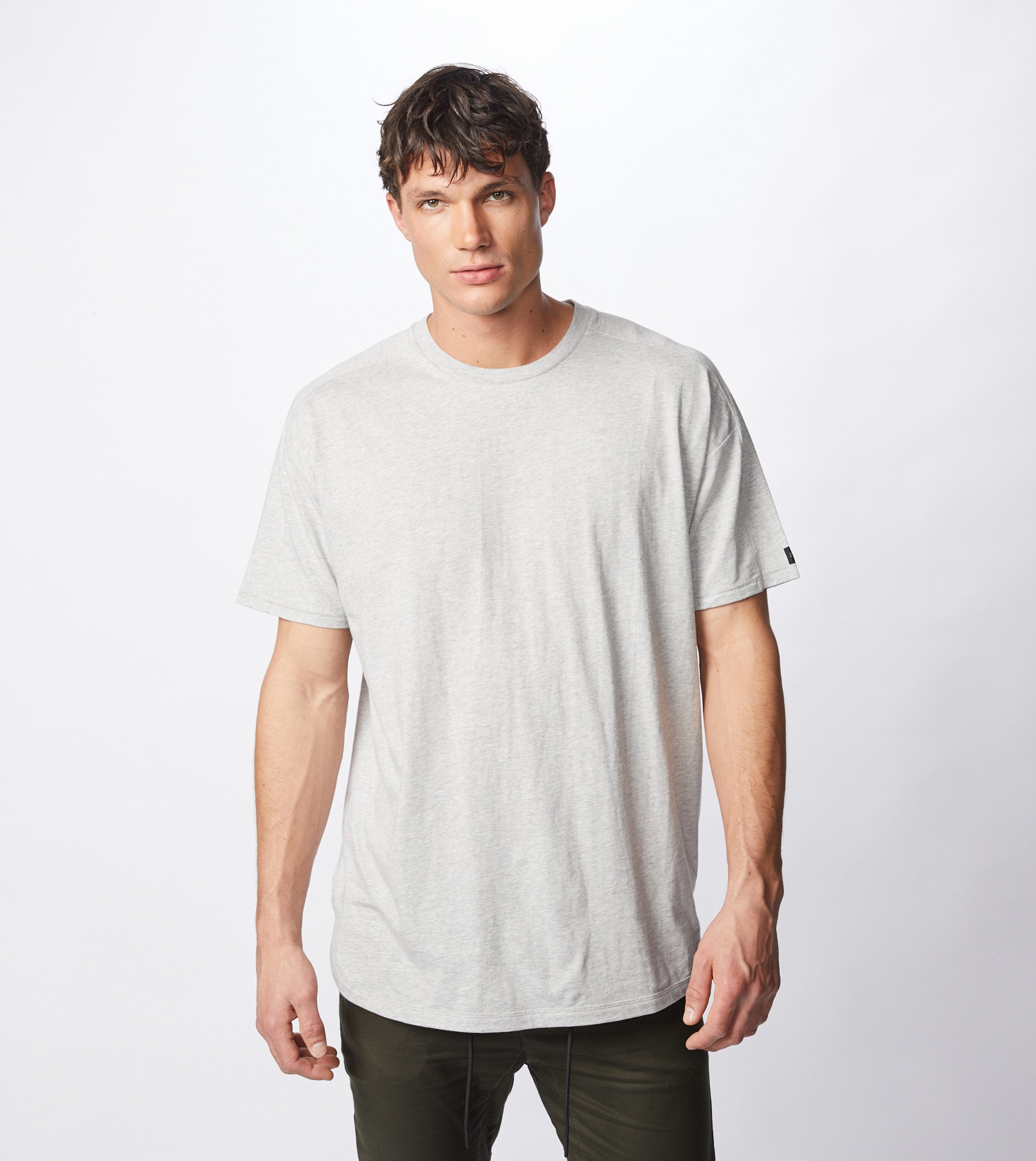 Super Rugger Tee Silver Marle