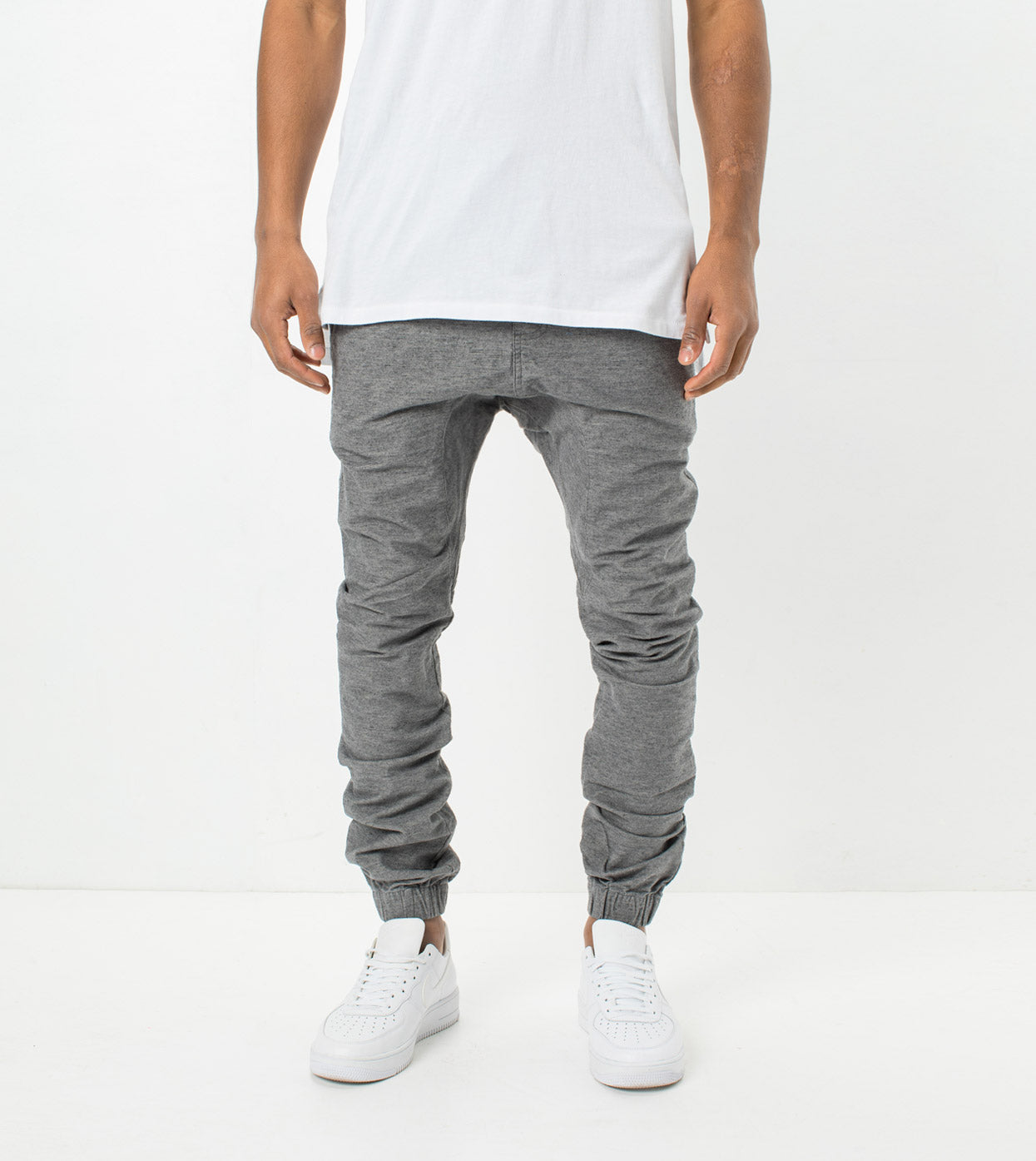 Sureshot Brushed Jogger Charcoal Marle