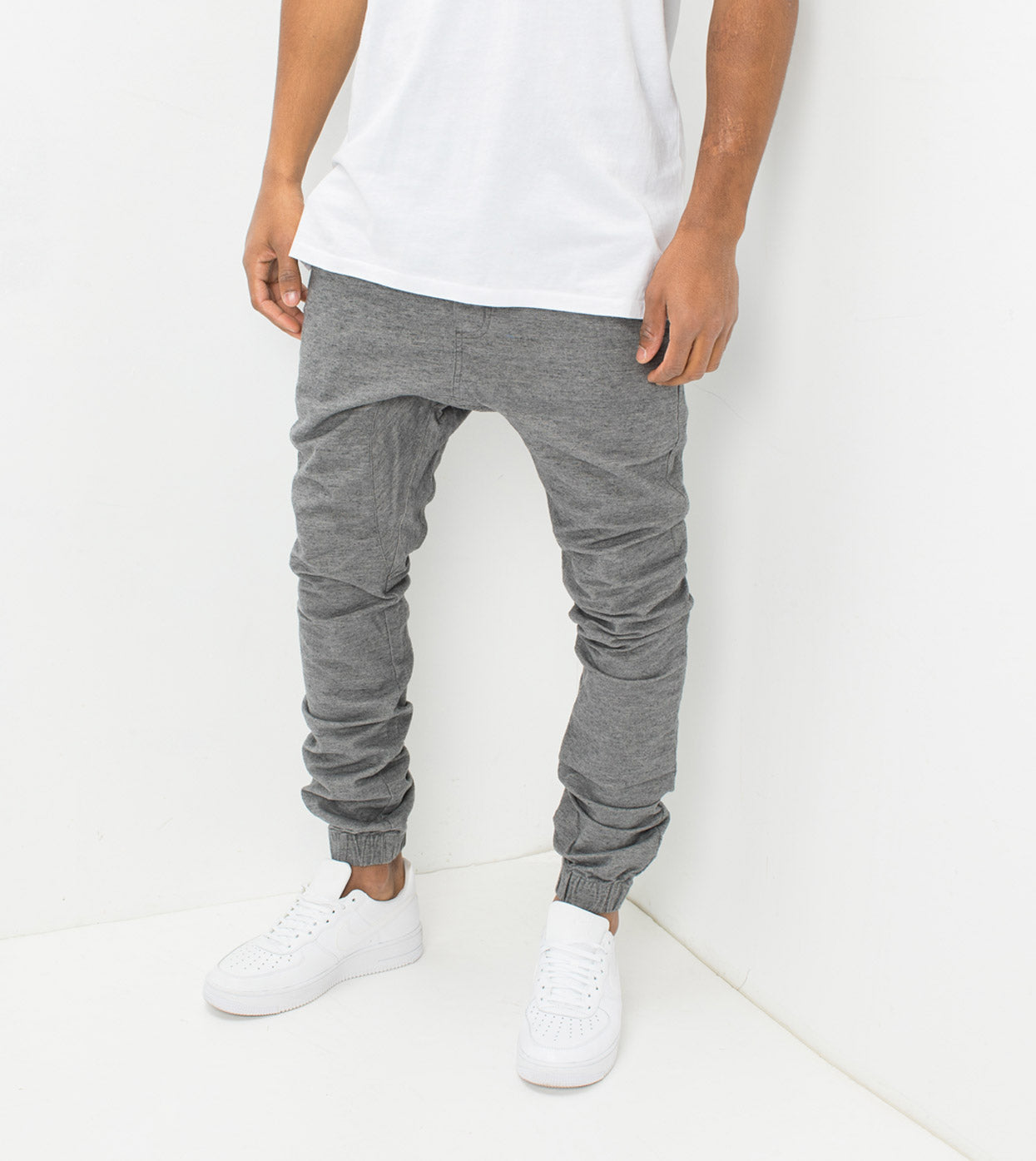 Sureshot Brushed Jogger Charcoal Marle
