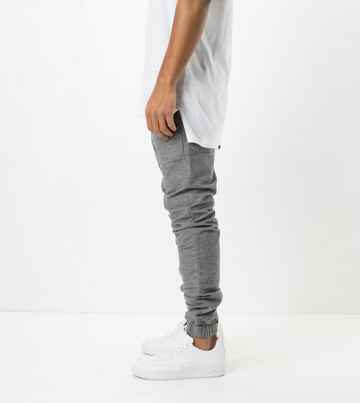 Sureshot Brushed Jogger Charcoal Marle