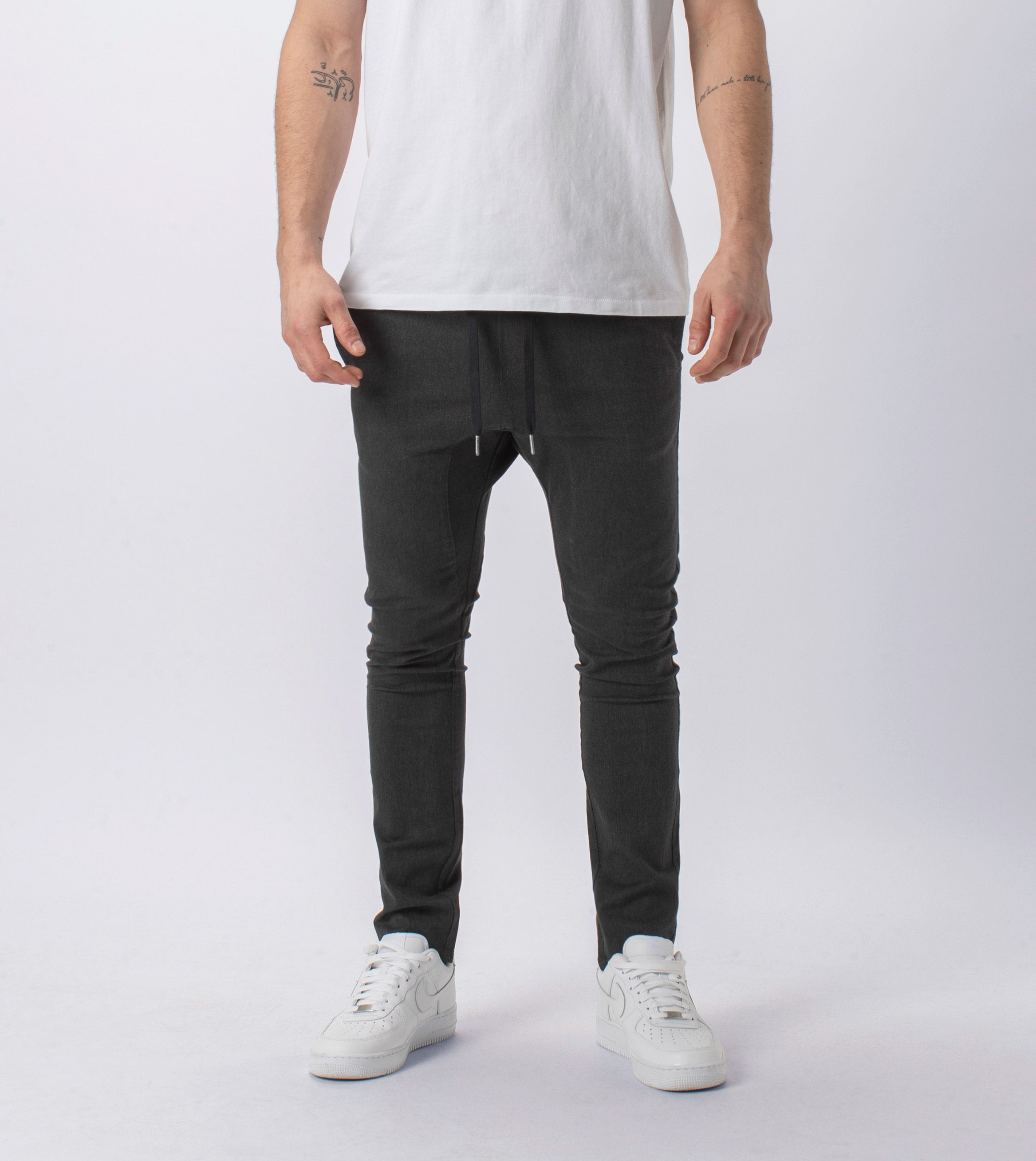 Sureshot Chino Charcoal Marle - Sale