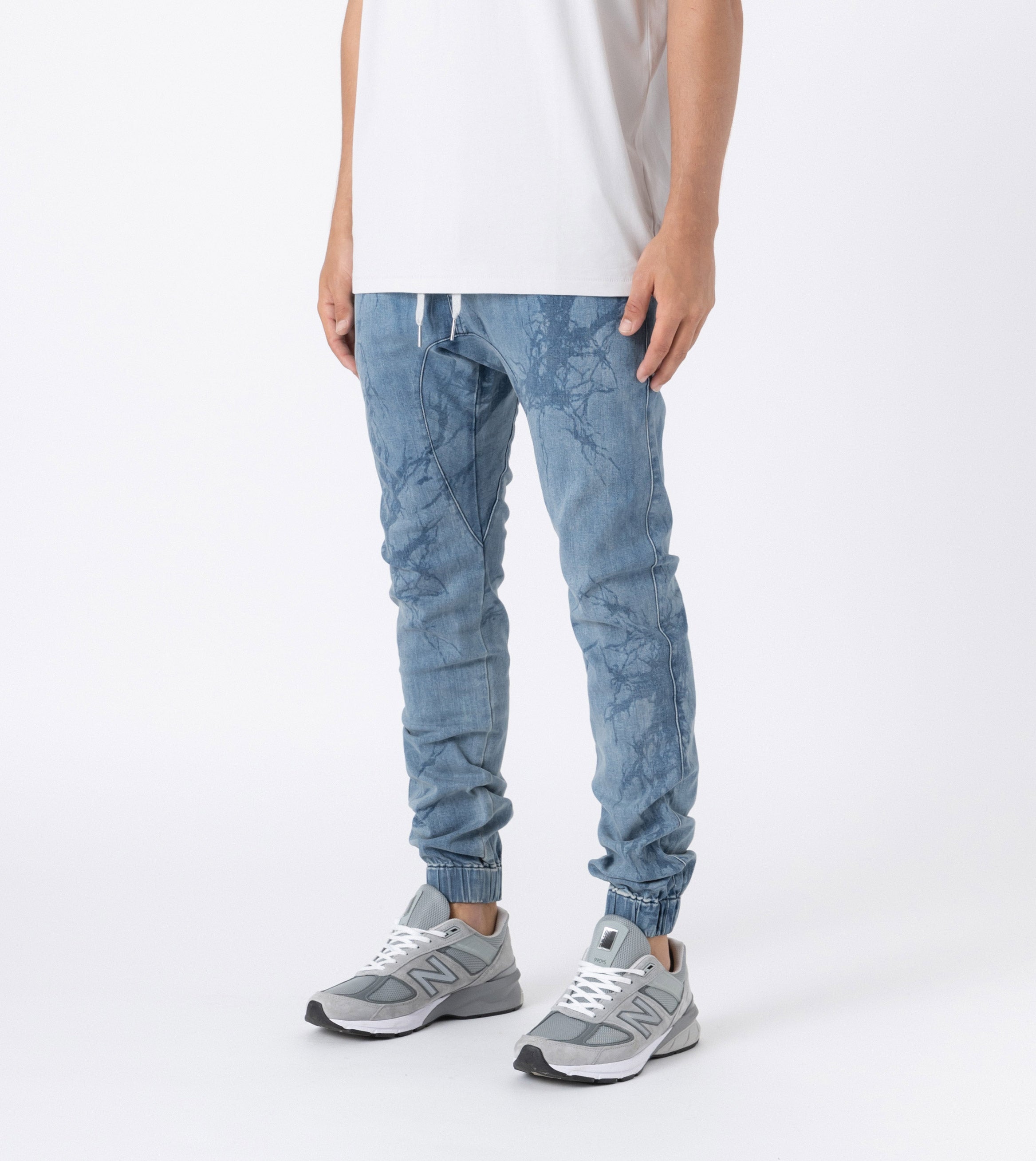 Sureshot Denim Jogger Blue Marble