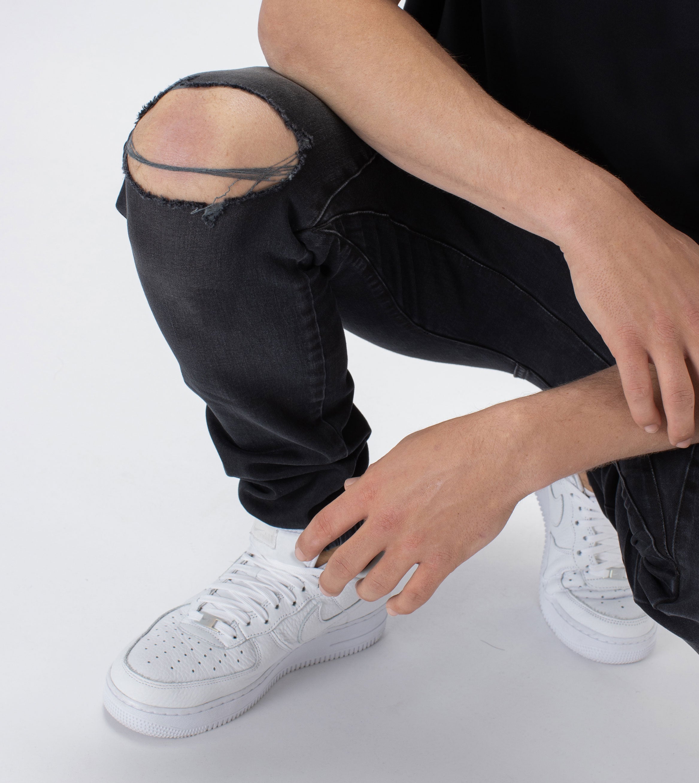 Sureshot Denim Jogger Carbon Black