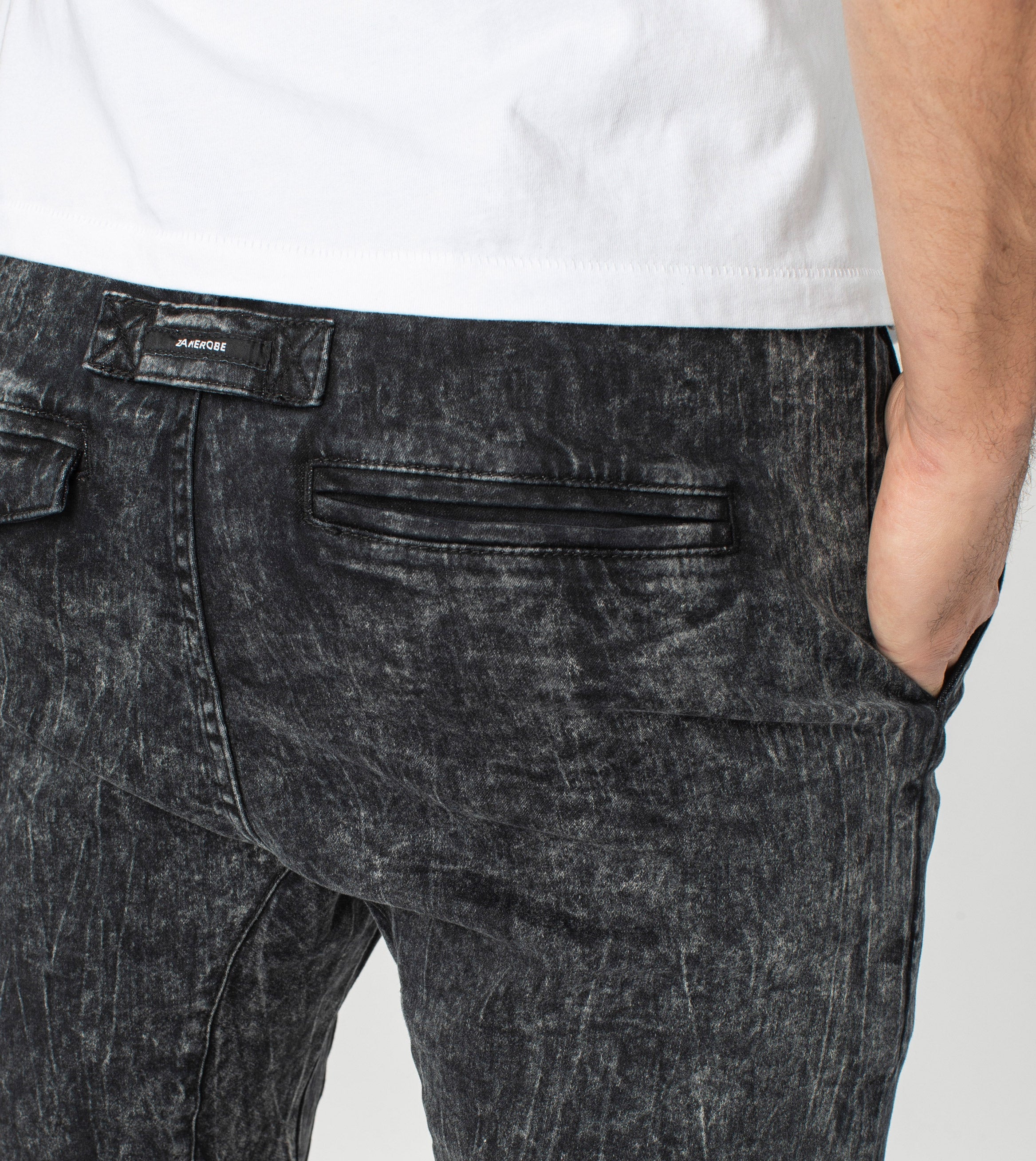 Sureshot Denim Short Black Salt