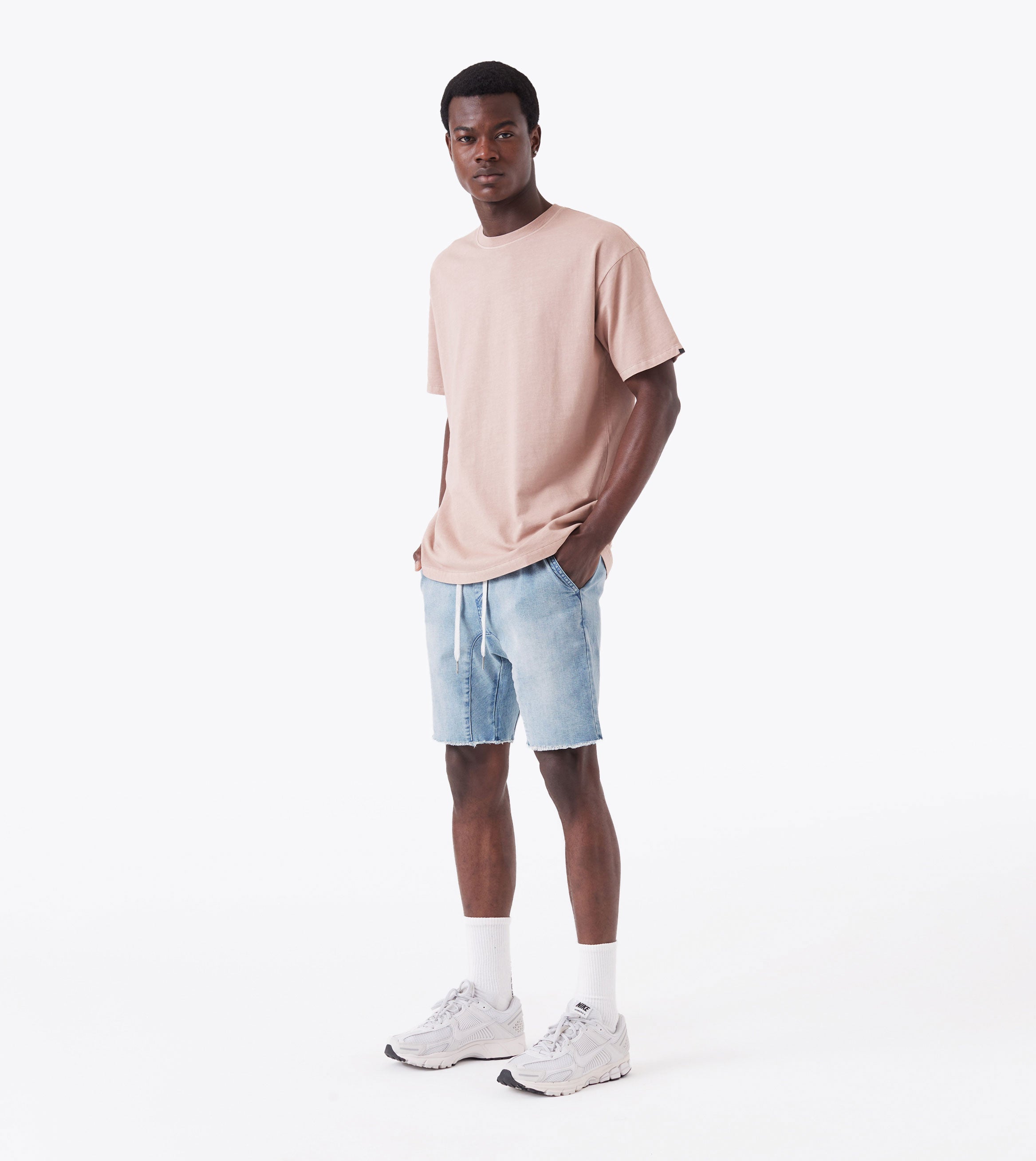 Sureshot Denim Short Lt Blue