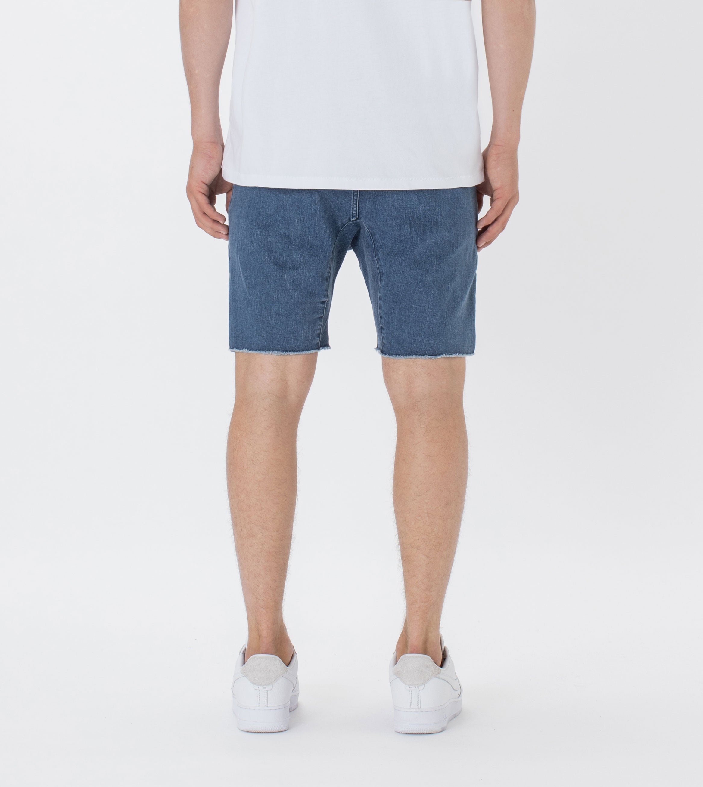 Sureshot Denim Short Stripped Indigo