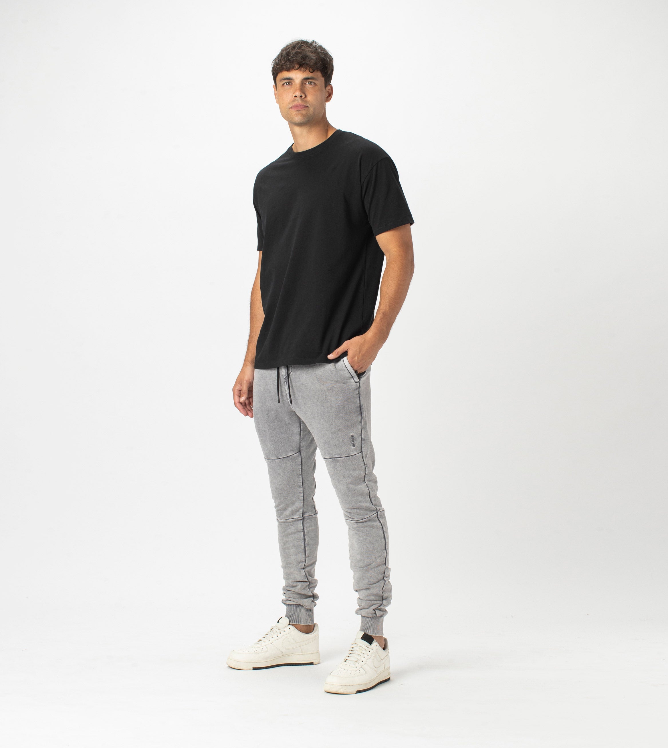 Sureshot Fleece Jogger Rock Salt