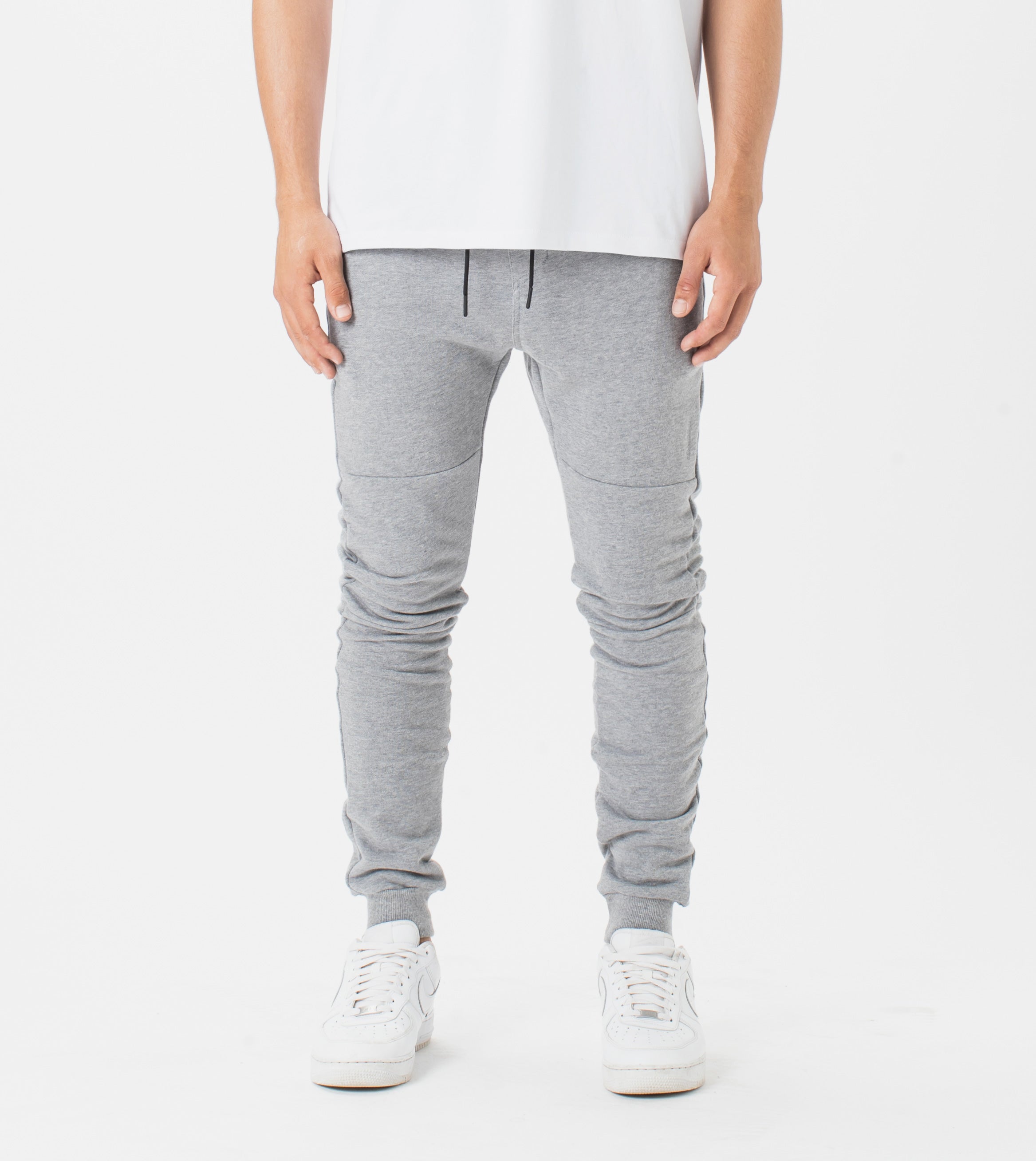 Sureshot Fleece Jogger Dk Grey Marle