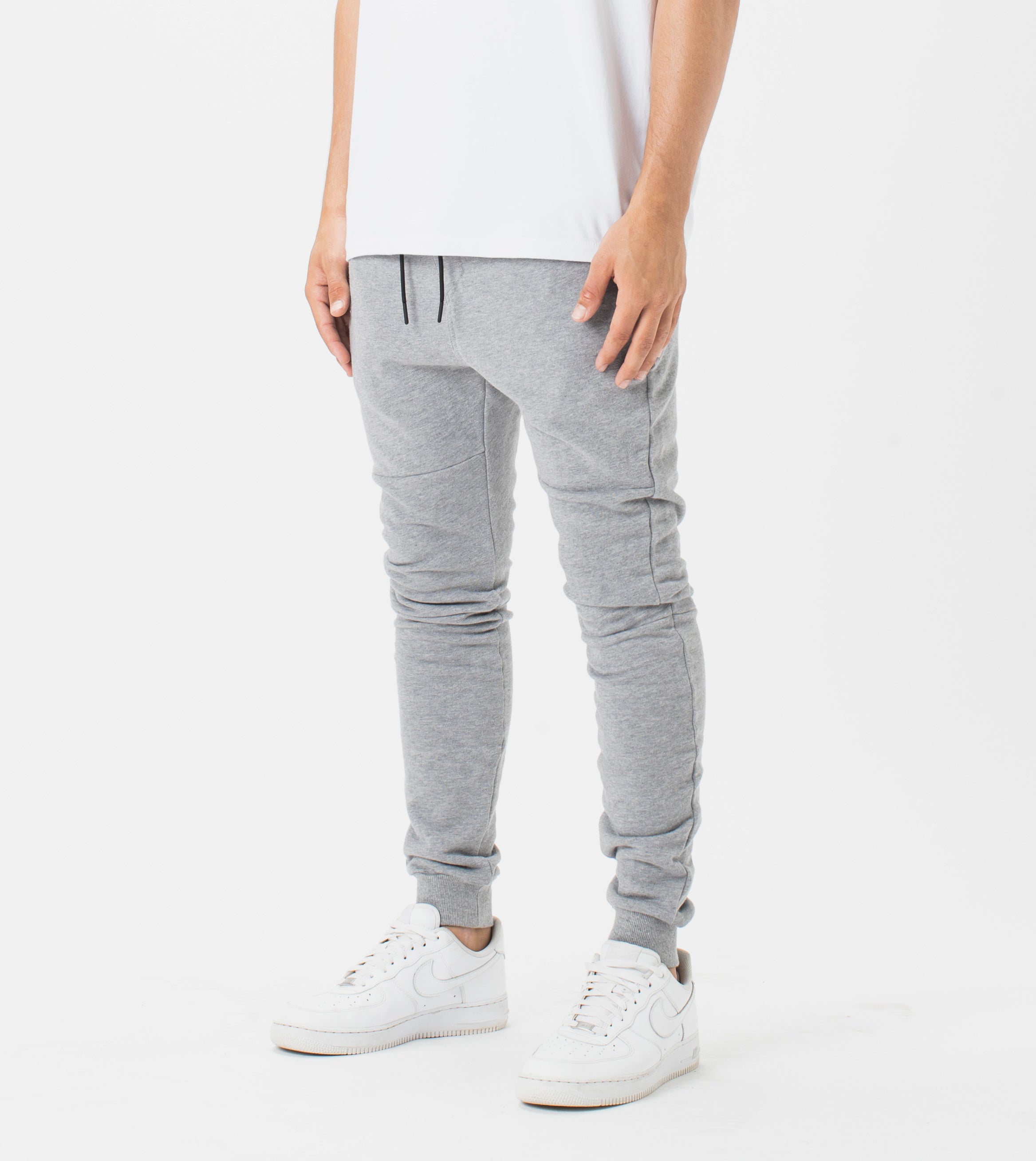Sureshot Fleece Jogger Dk Grey Marle