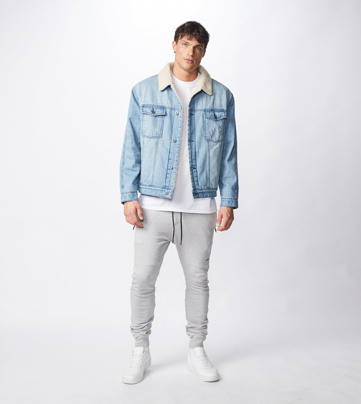 Sureshot Fleece Jogger Grey Marle