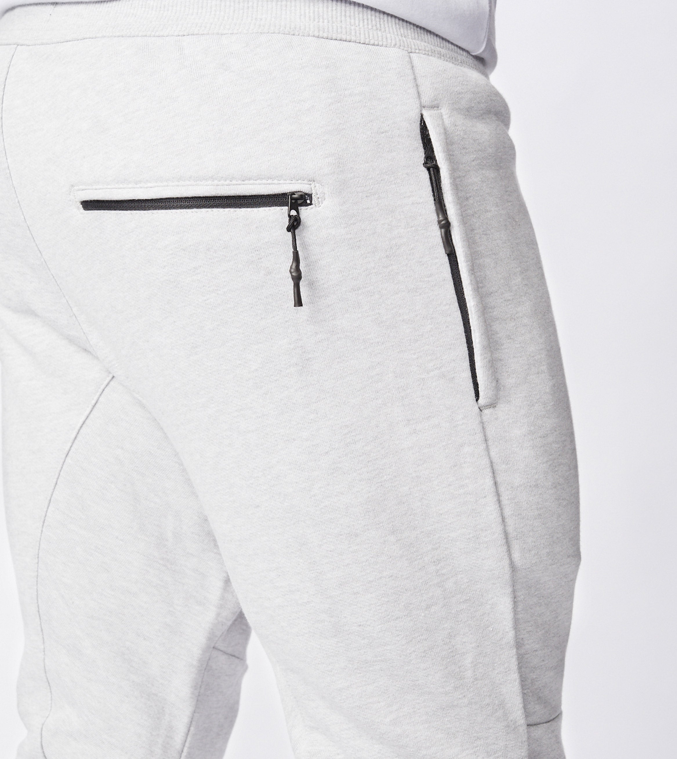 Sureshot Fleece Jogger White Marle