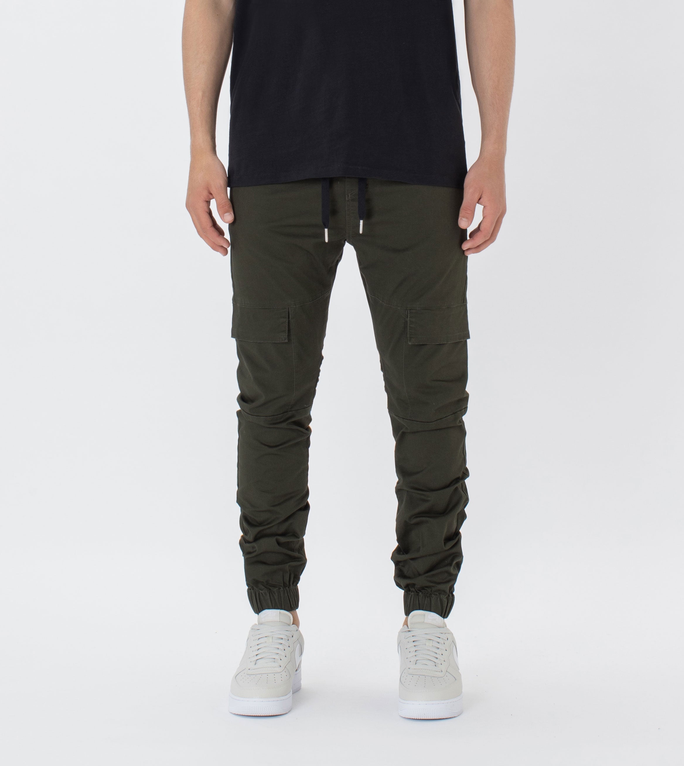Sureshot Lite Cargo Jogger Dk Army