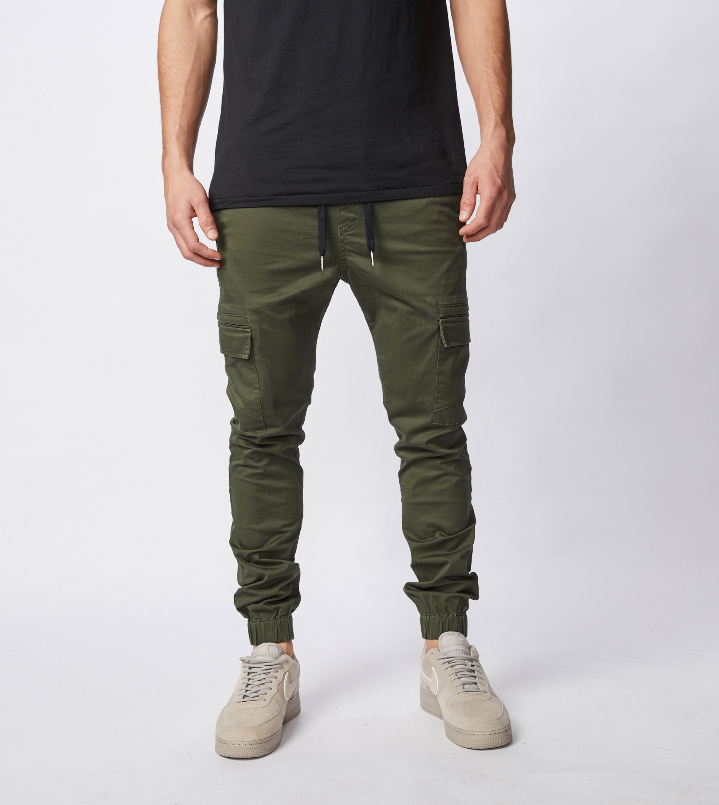 Sureshot Lightweight Cargo Jogger Military