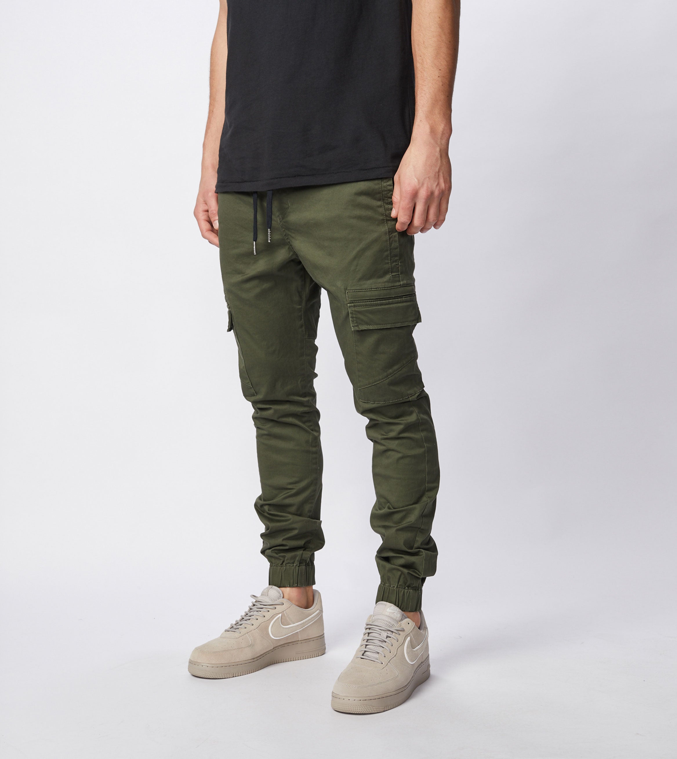 Sureshot Lightweight Cargo Jogger Military