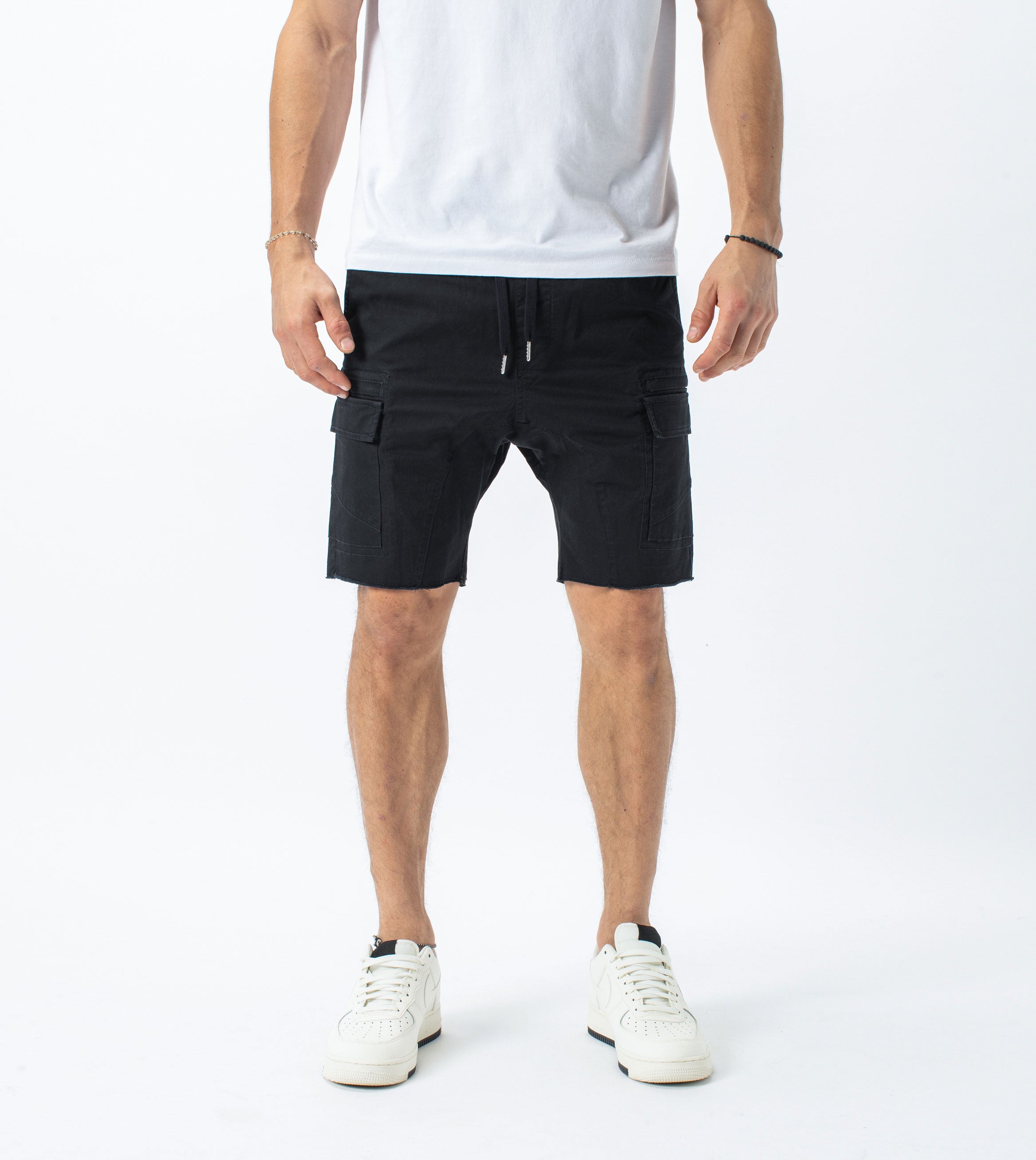 Sureshot Lightweight Cargo Short Washed Black