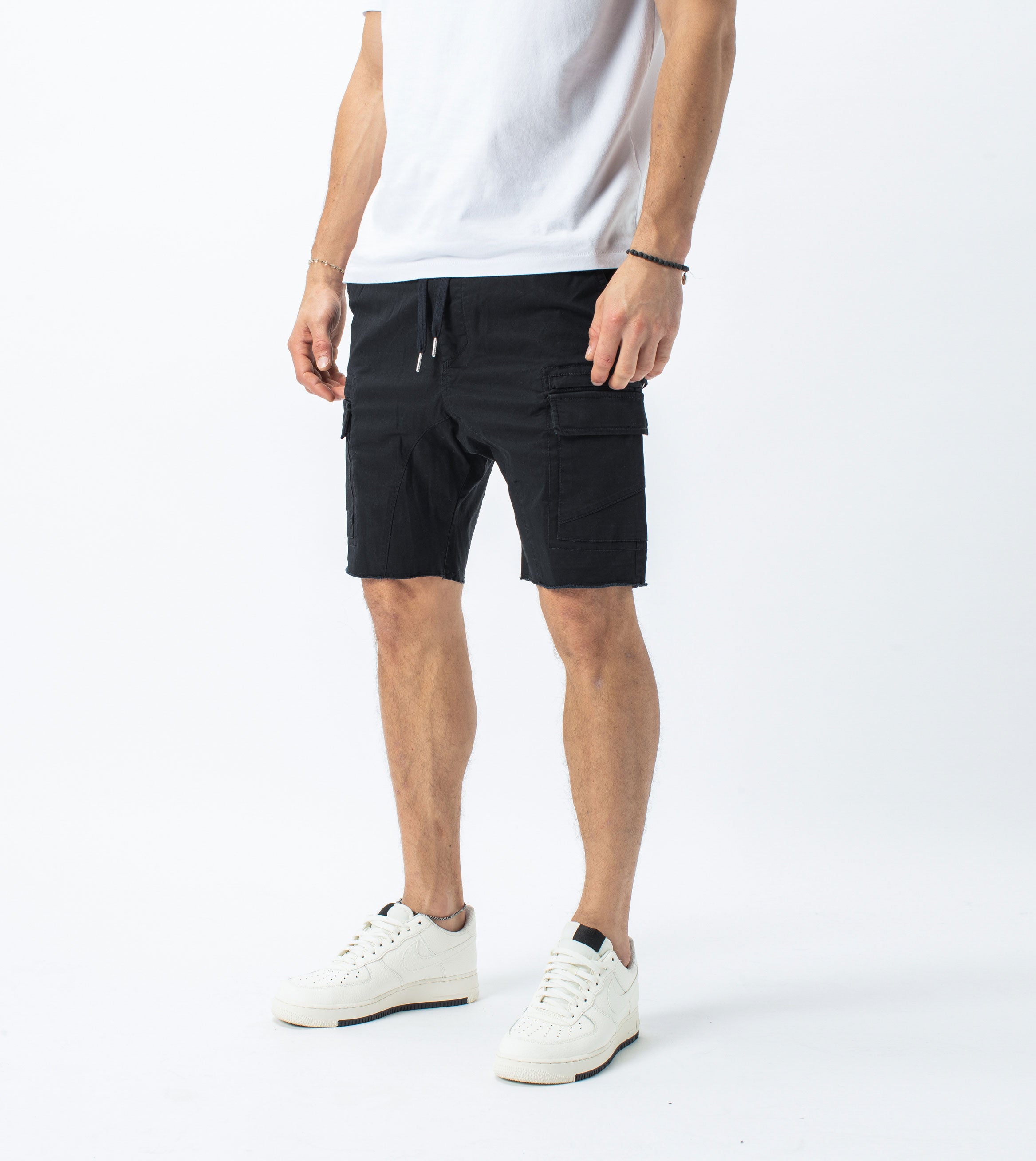 Sureshot Lightweight Cargo Short Washed Black