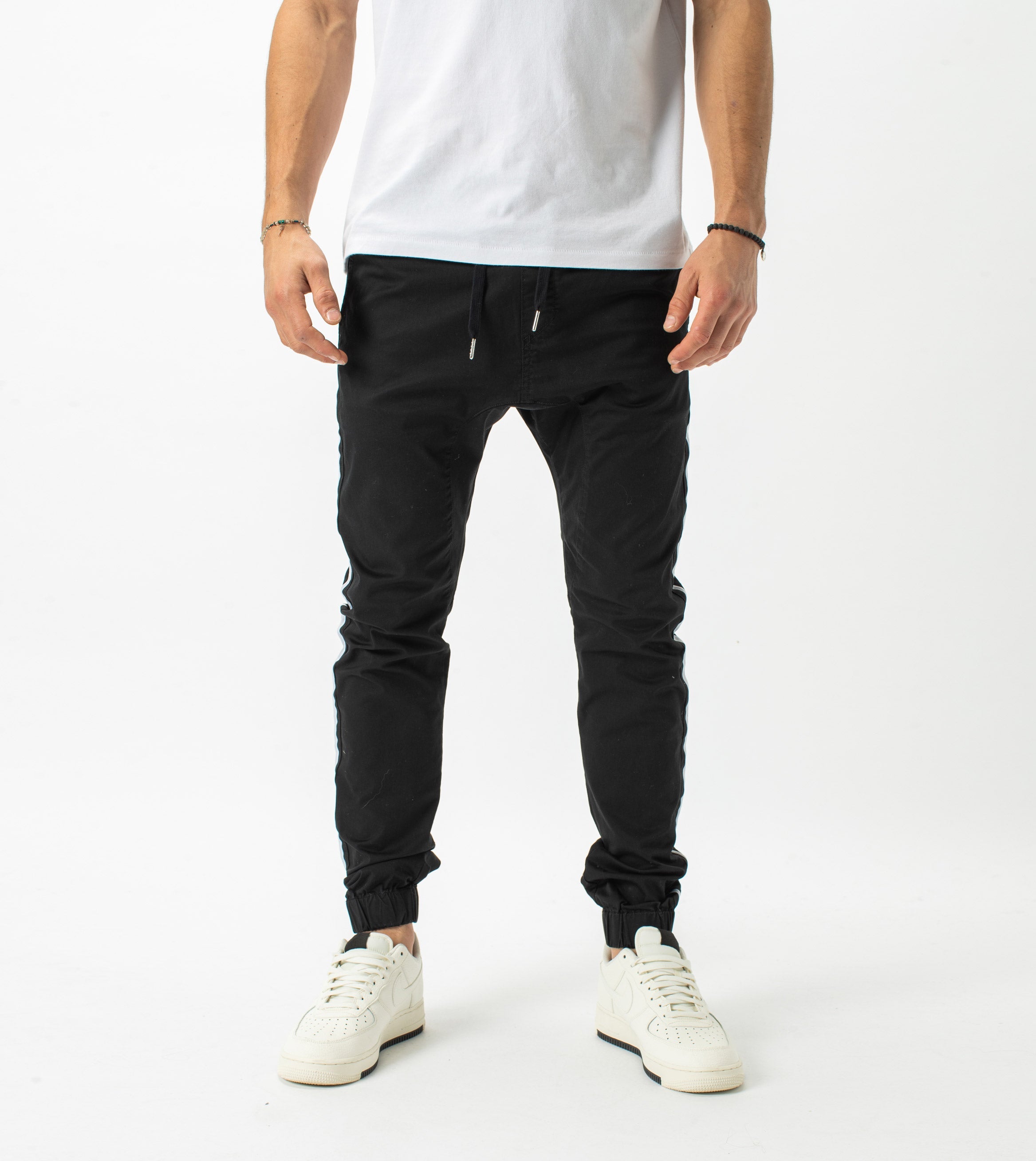 Sureshot Sideline  Lightweight Jogger Black/White