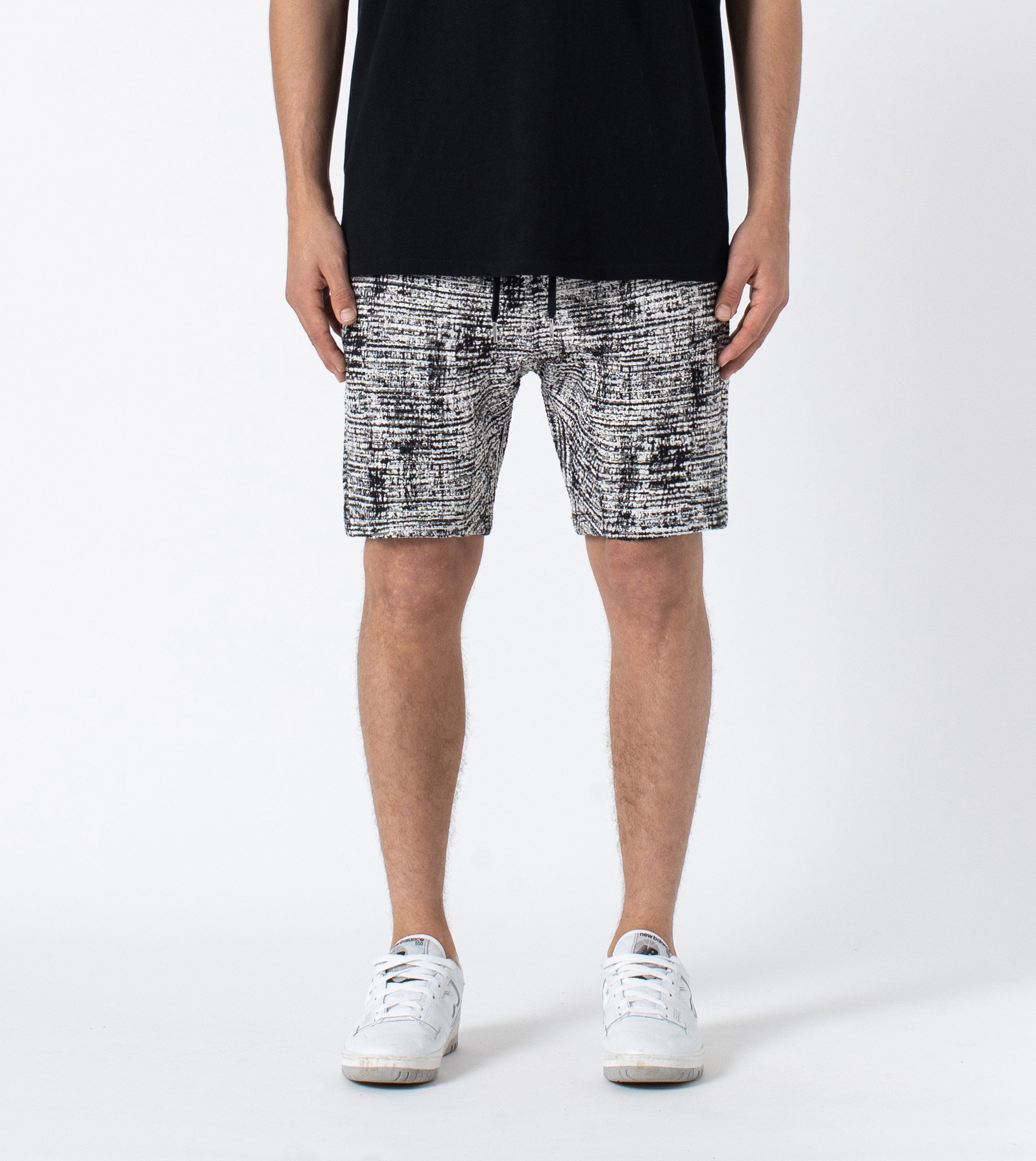 Sureshot Static Flight Short Black/White