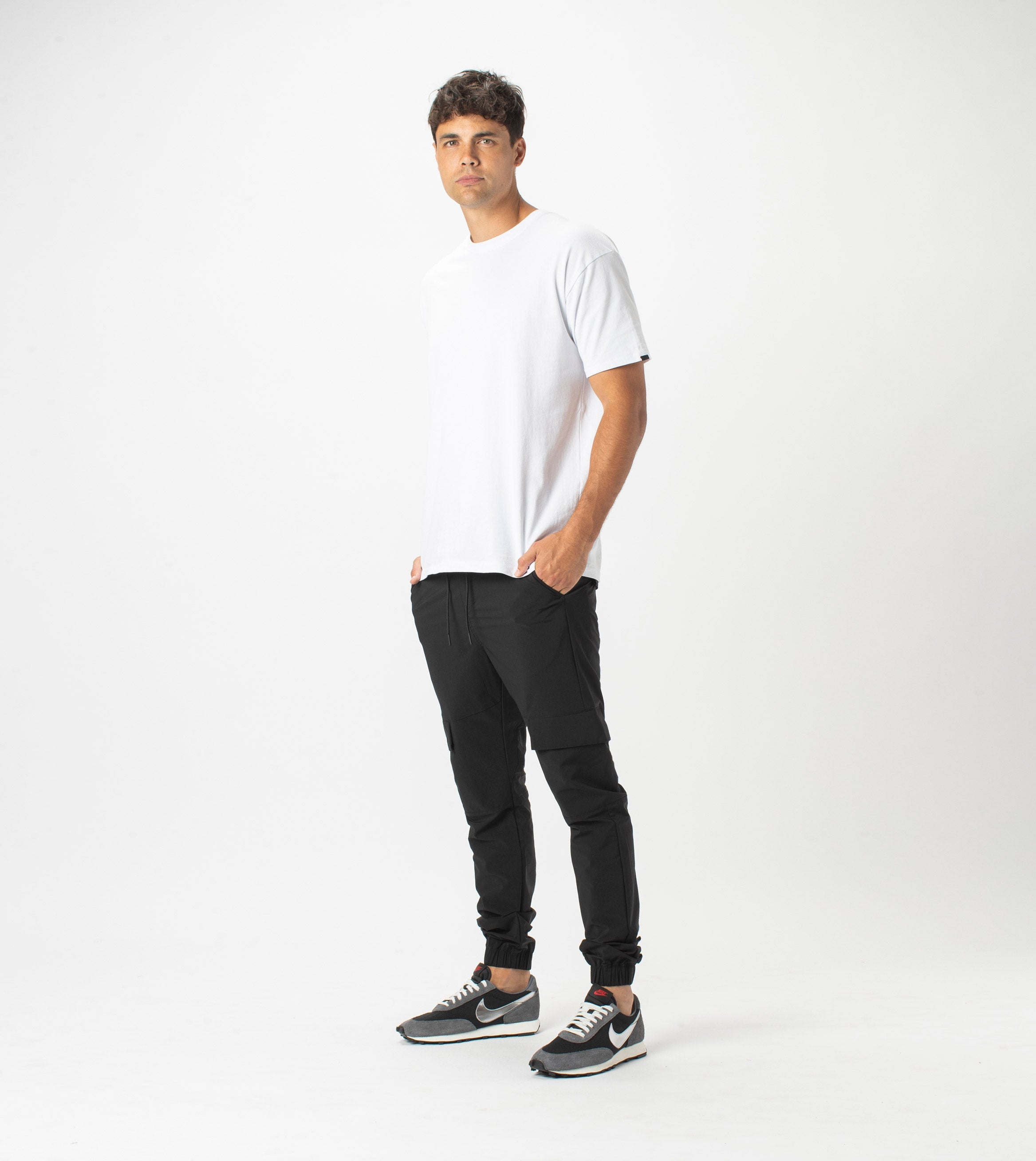Sureshot Tech Cargo Jogger Black