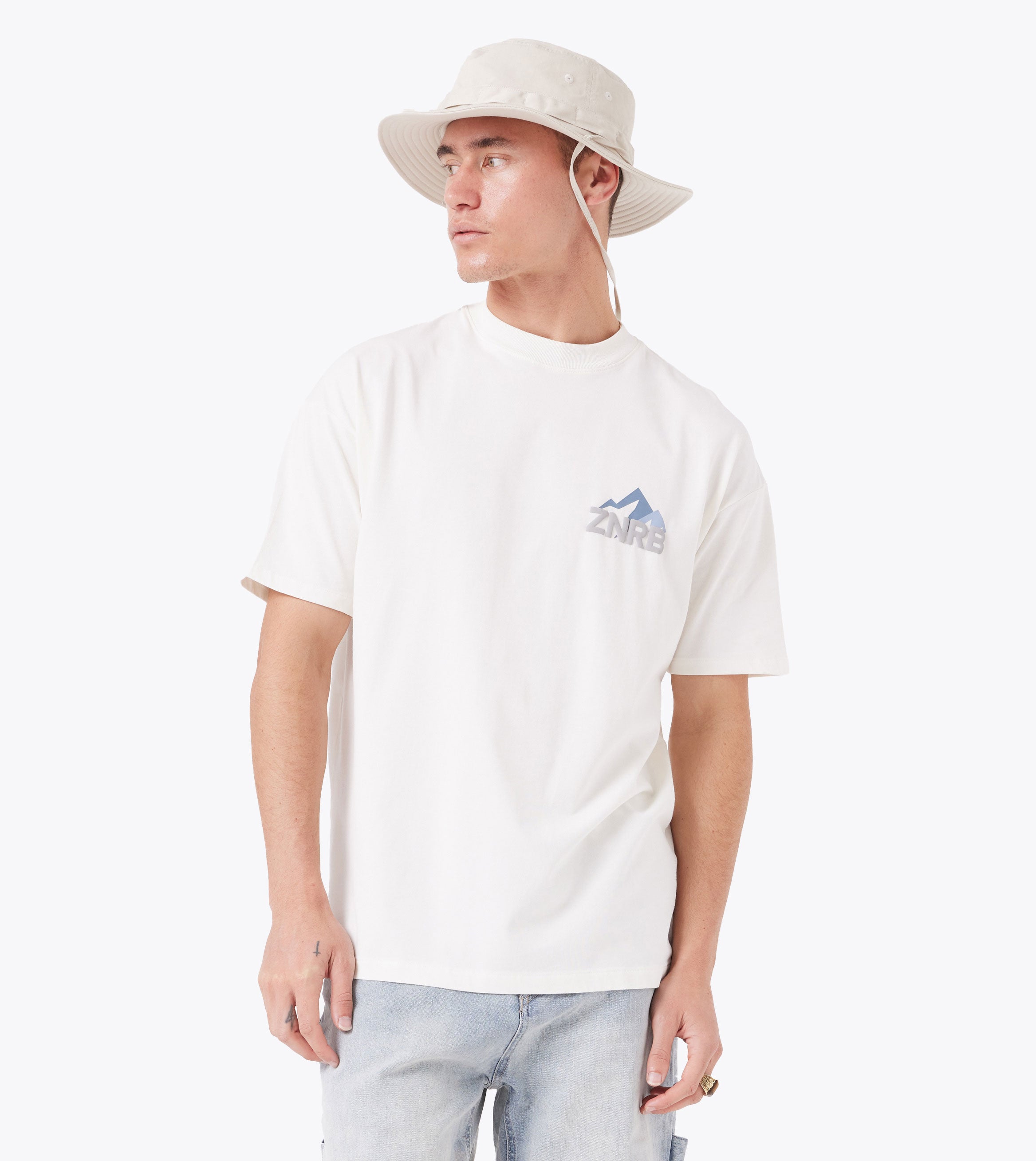 Sustainable Box ++ Tee Vintage White