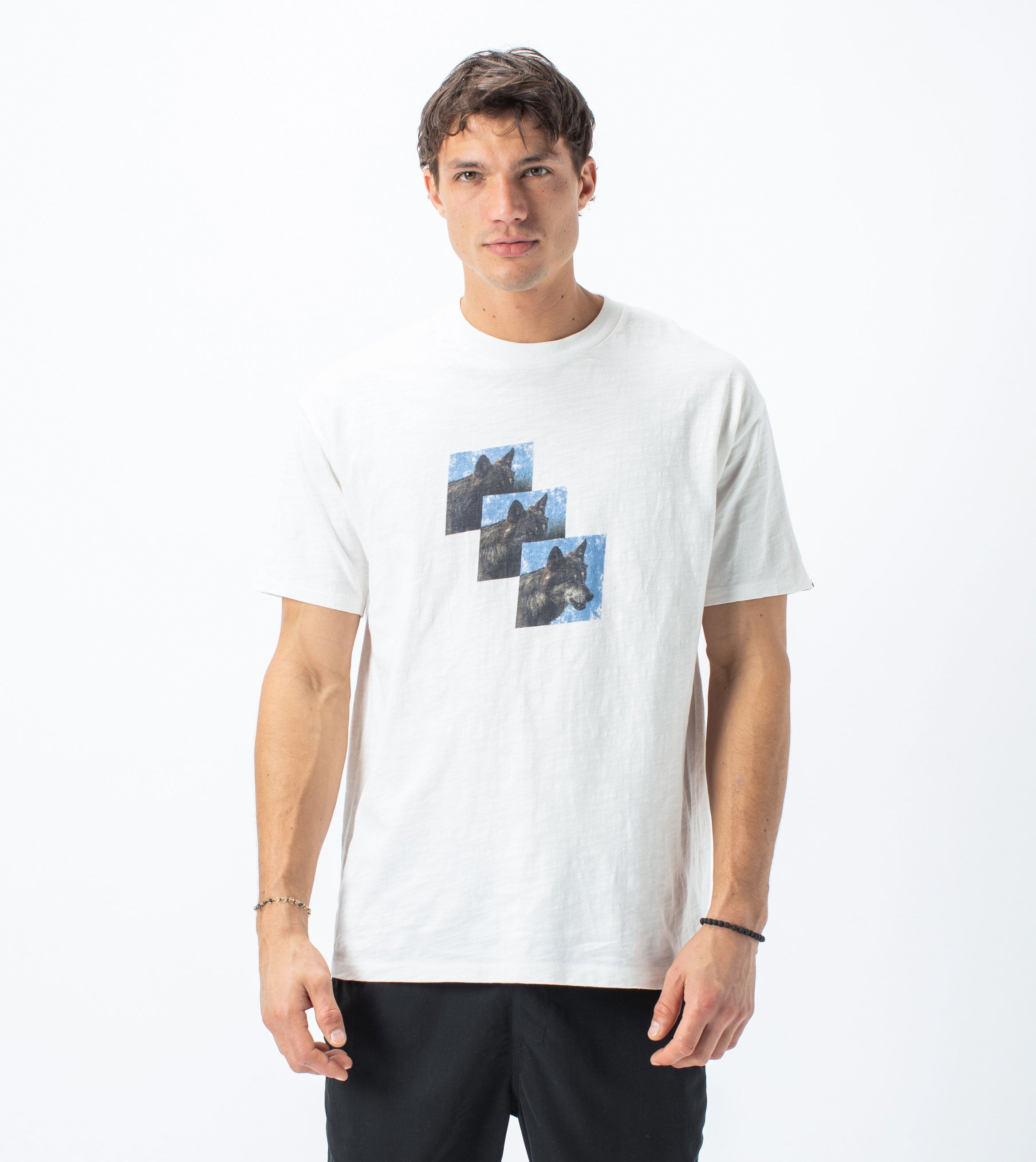 Three-Head Box Tee Milk