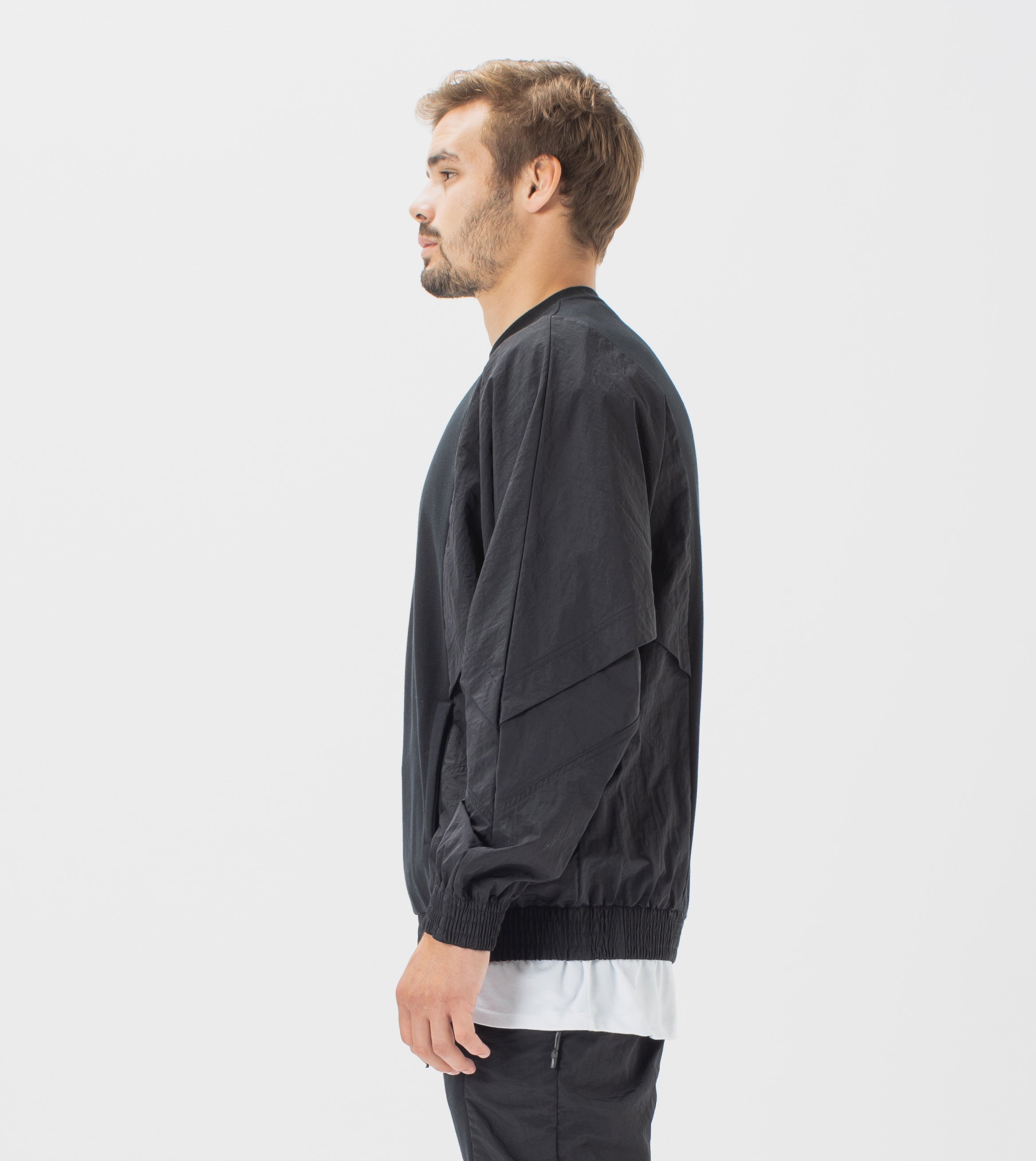 Track Lowgo Crew Sweat Black