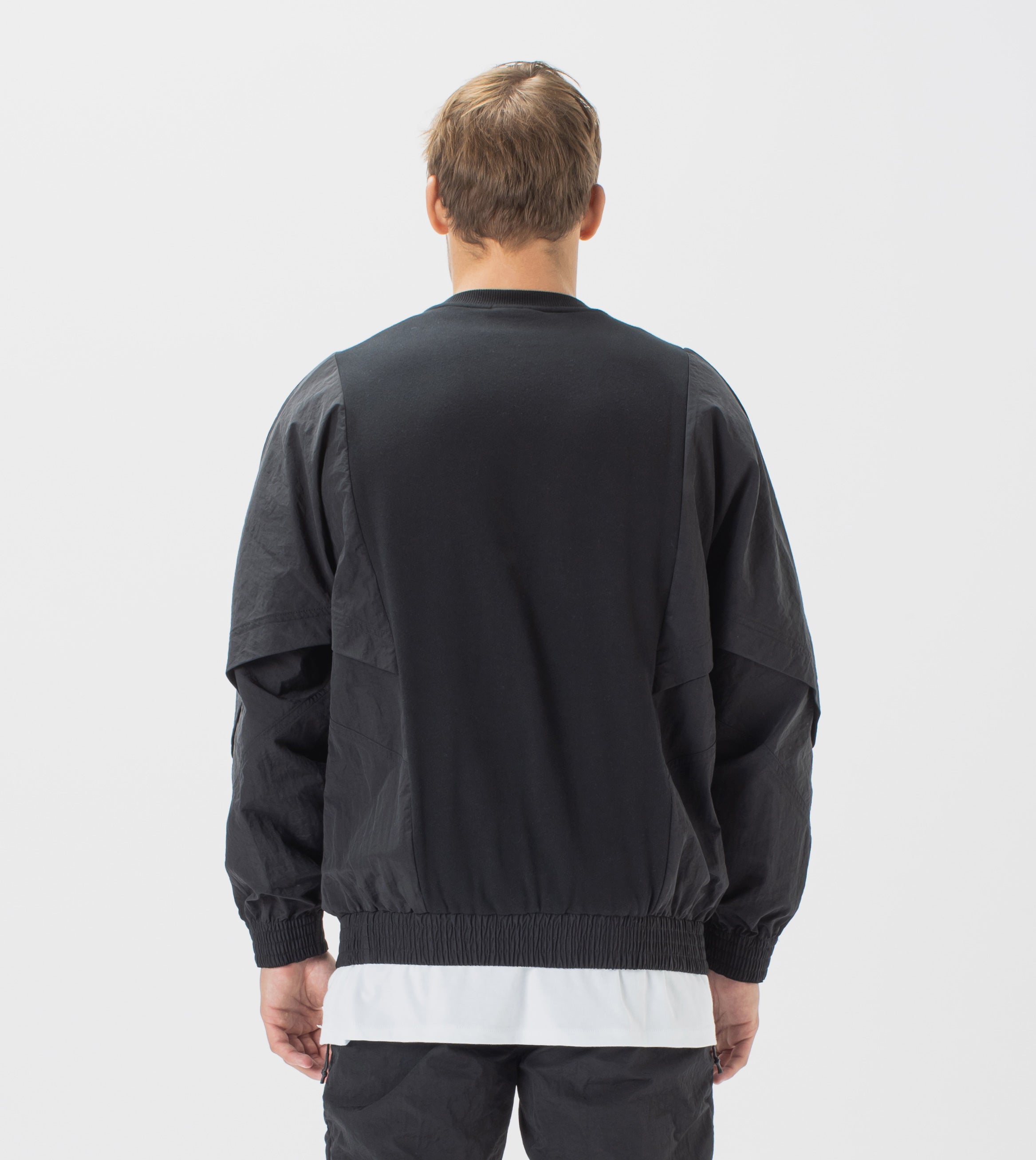 Track Lowgo Crew Sweat Black