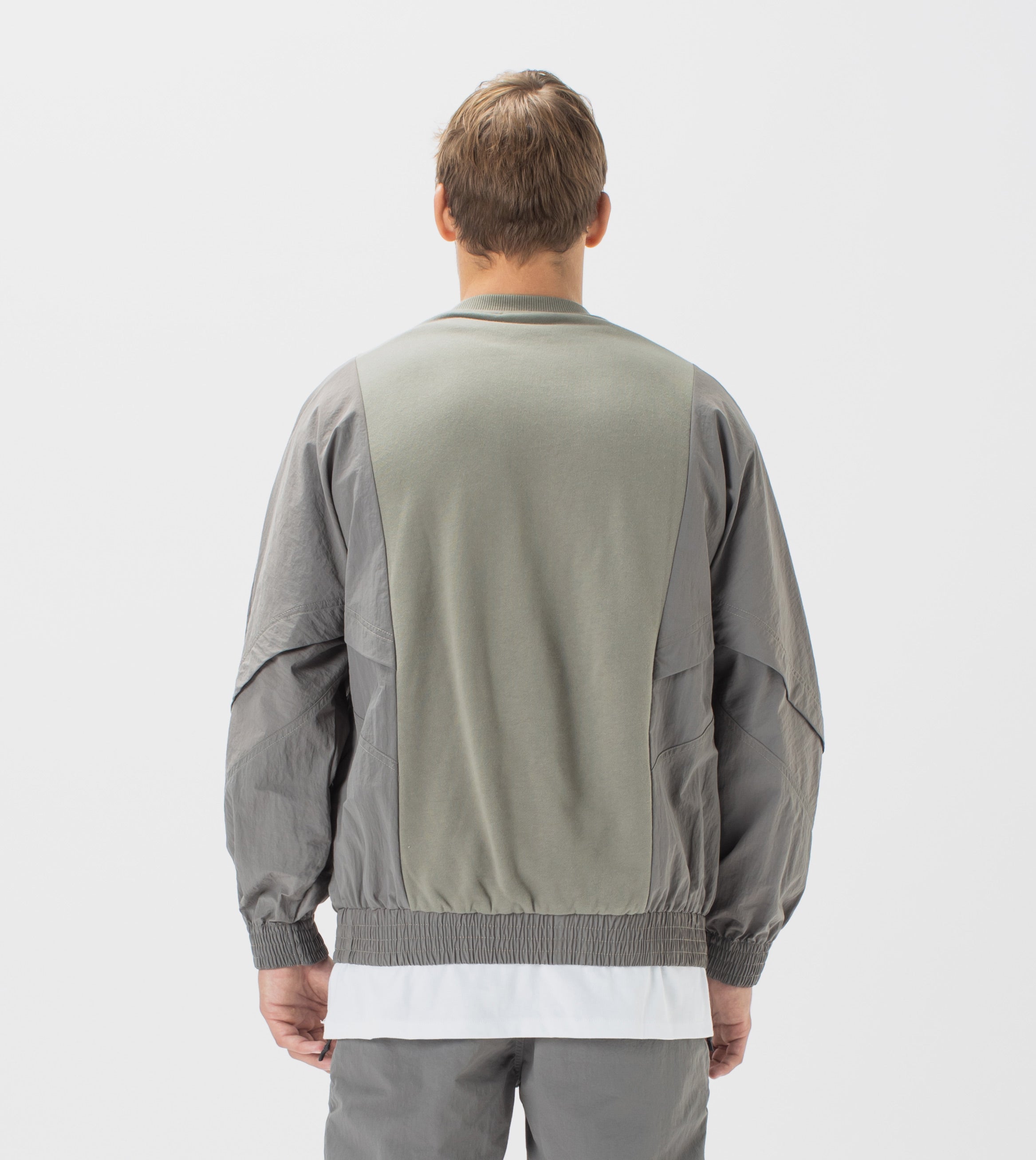 Track Lowgo Crew Sweat Dk Moss