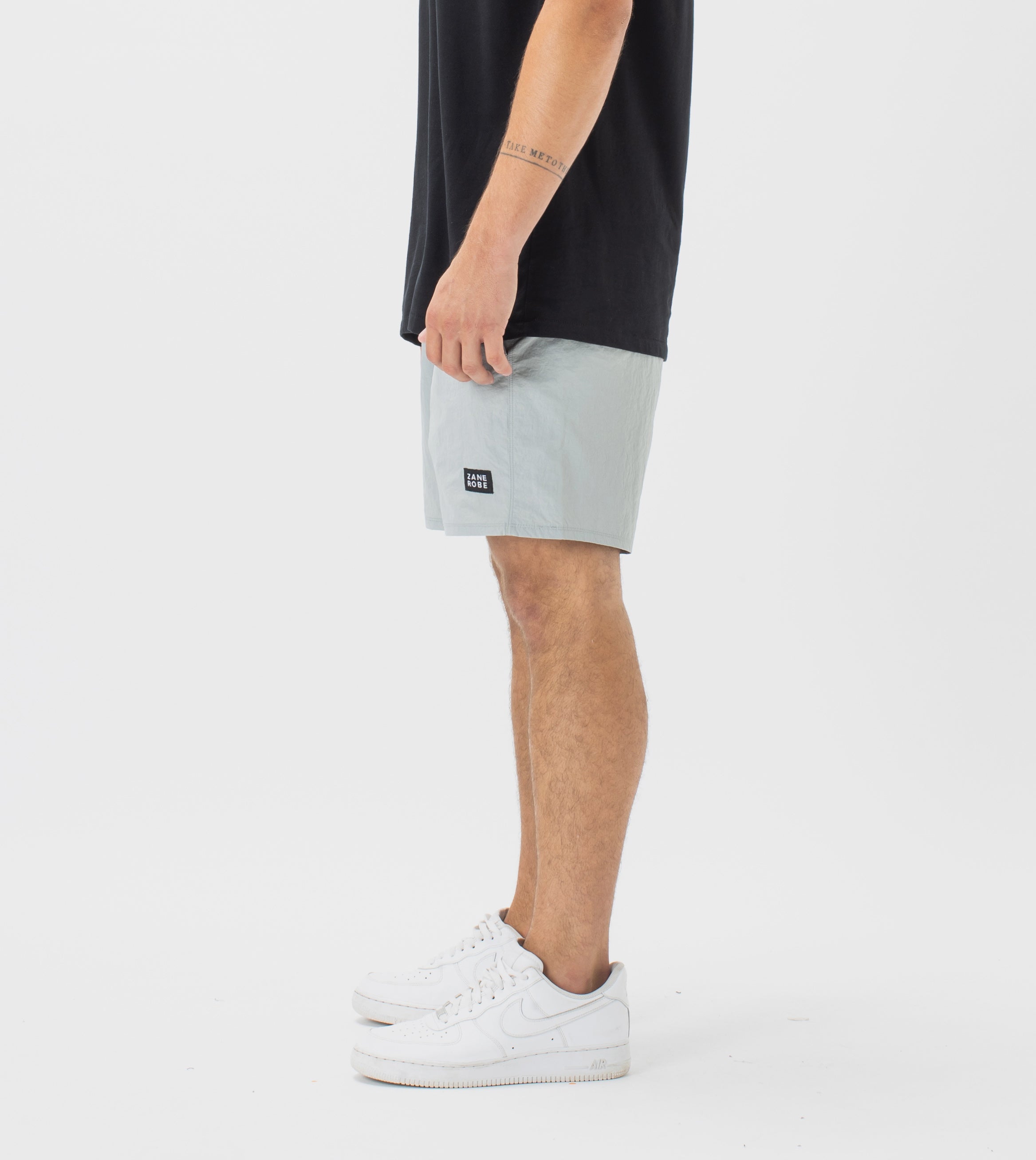 Track Short Ice Grey