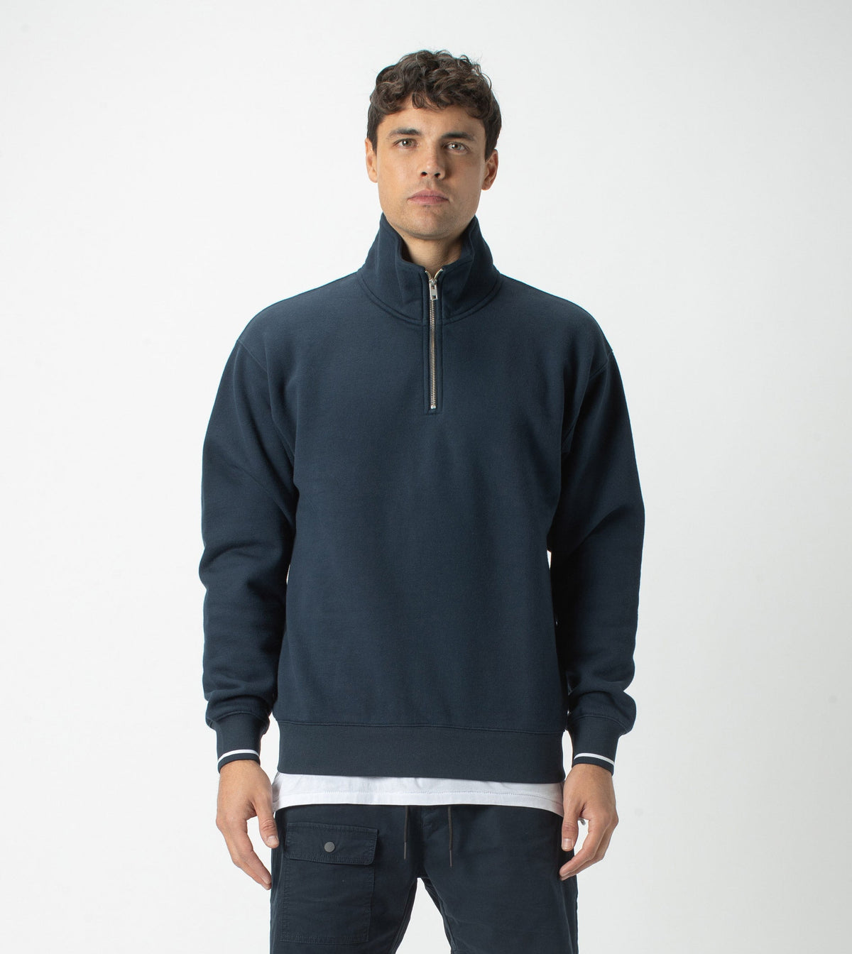 Track Zip Sweat Ink