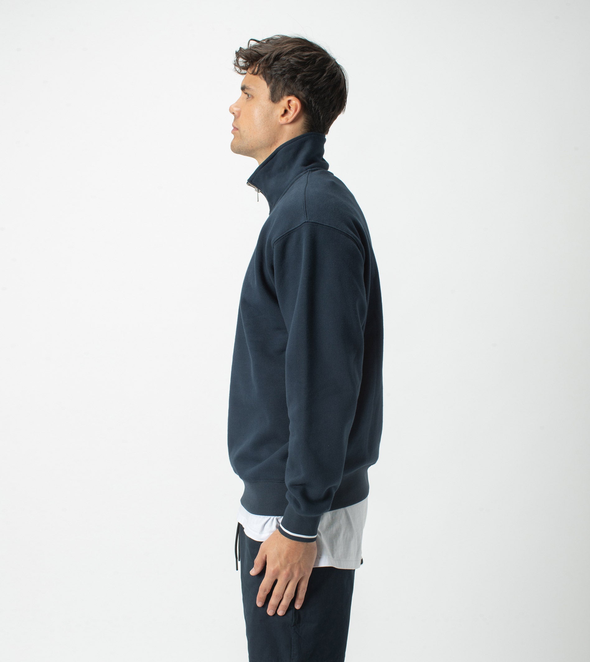 Track Zip Sweat Ink