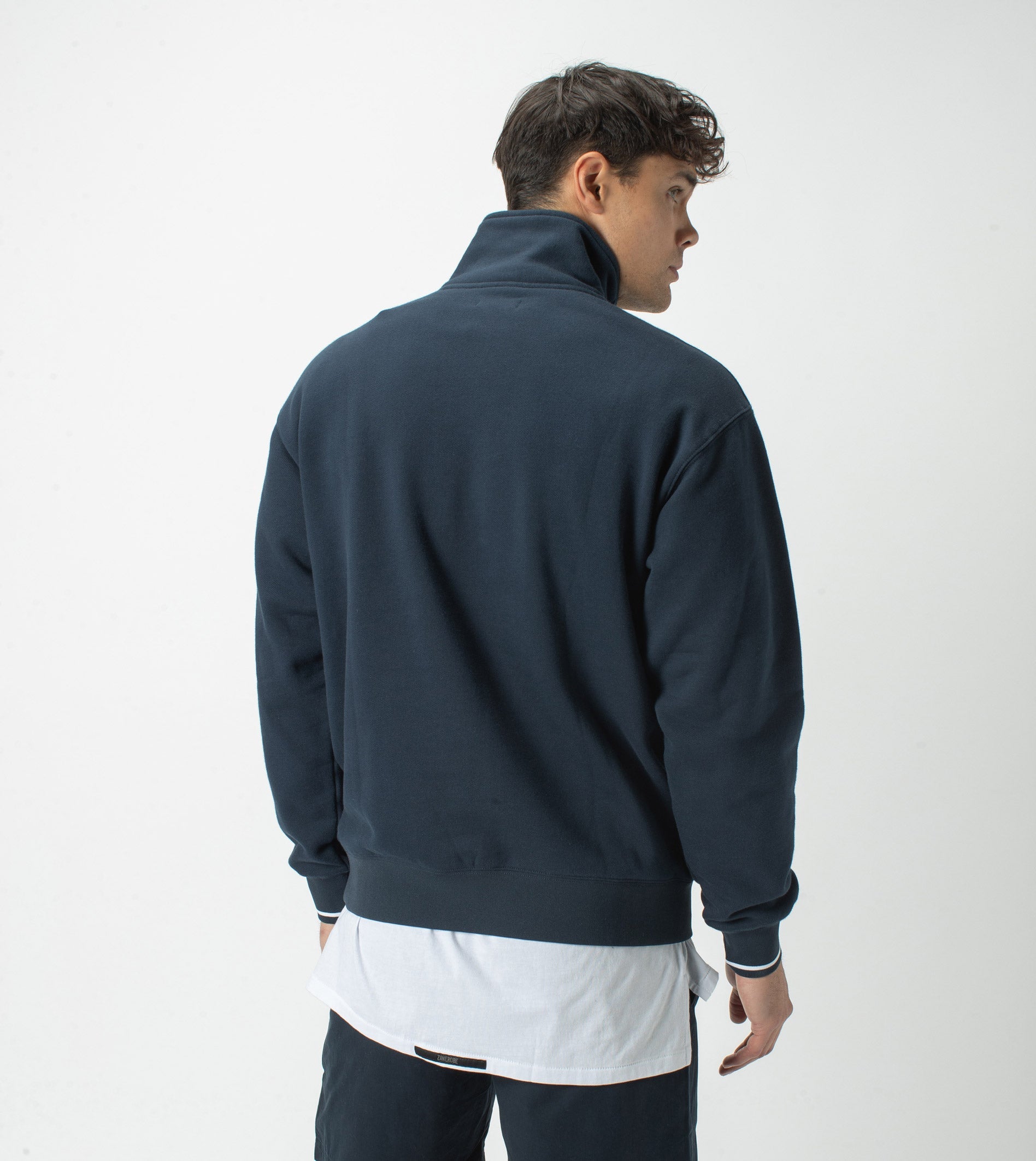 Track Zip Sweat Ink